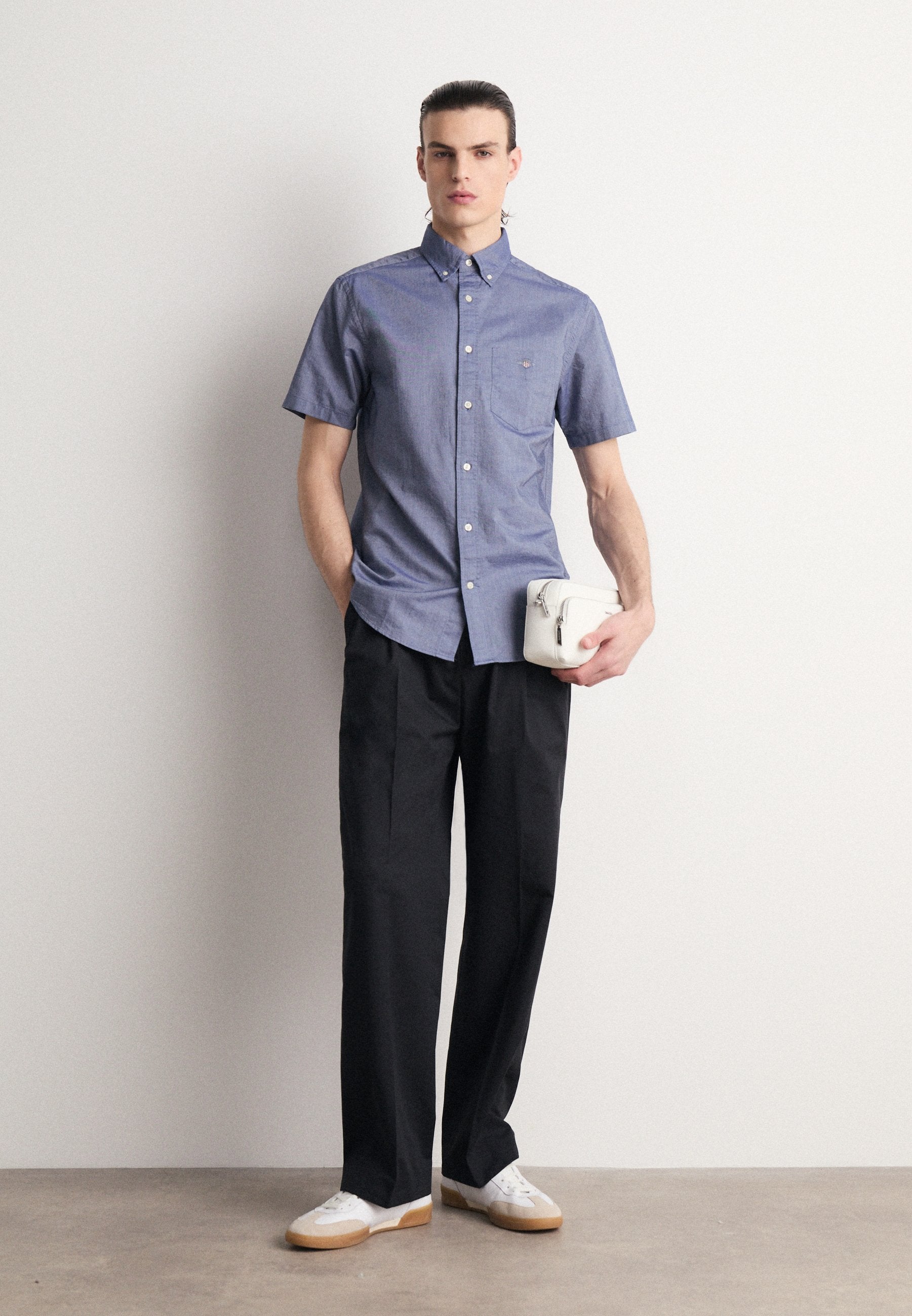 REG CLASSIC OXFORD - Shirt - persian blue