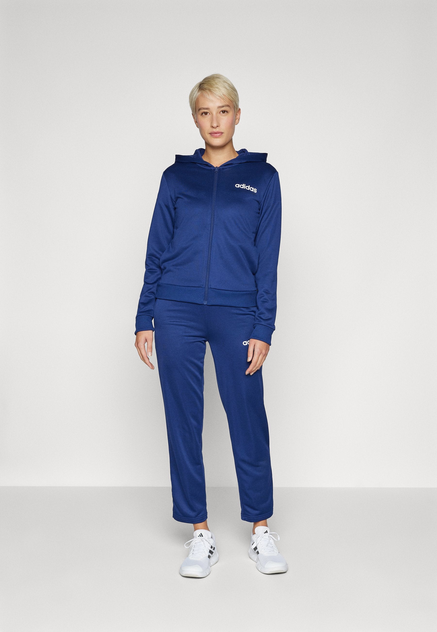 ESSENTIALS LINEAR - Tracksuit - dark blue