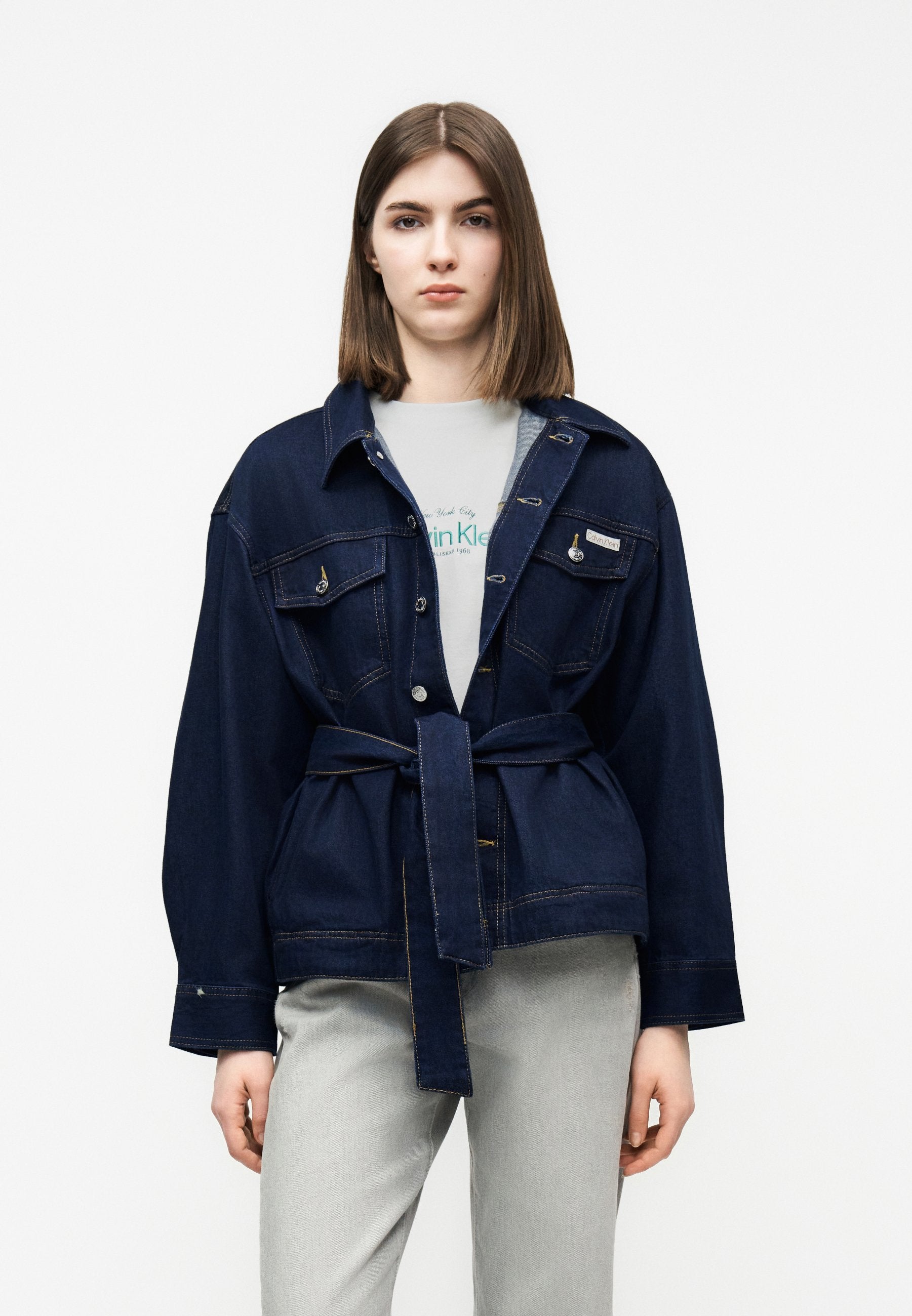 Denim jacket - rinse