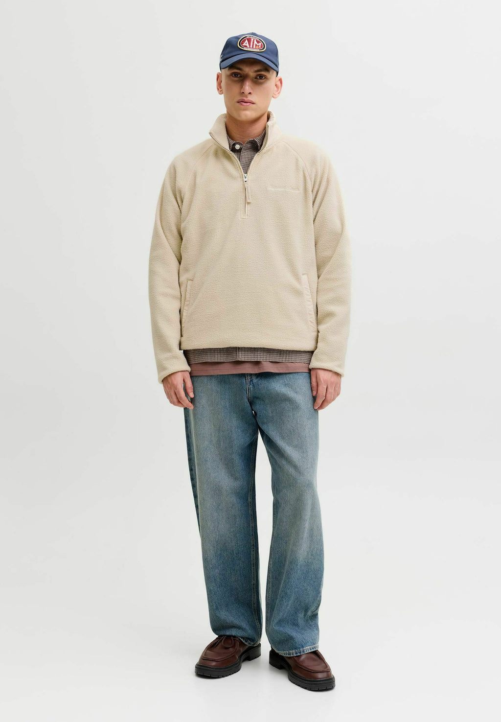 Fleece sweat Fleece sweat - Fleece jumper - oatmeal