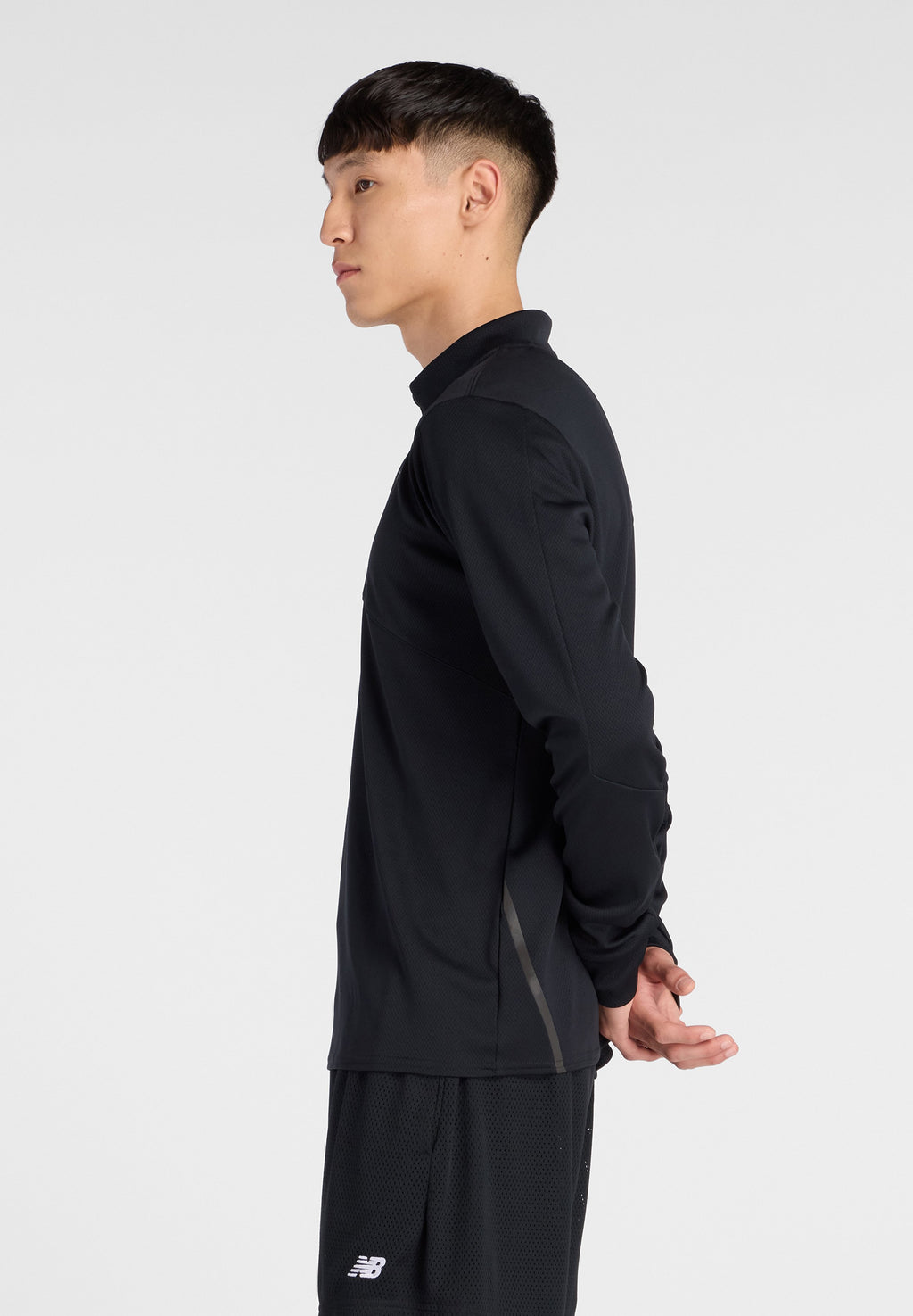 UTILITY ZIP - Long sleeved top - black bk