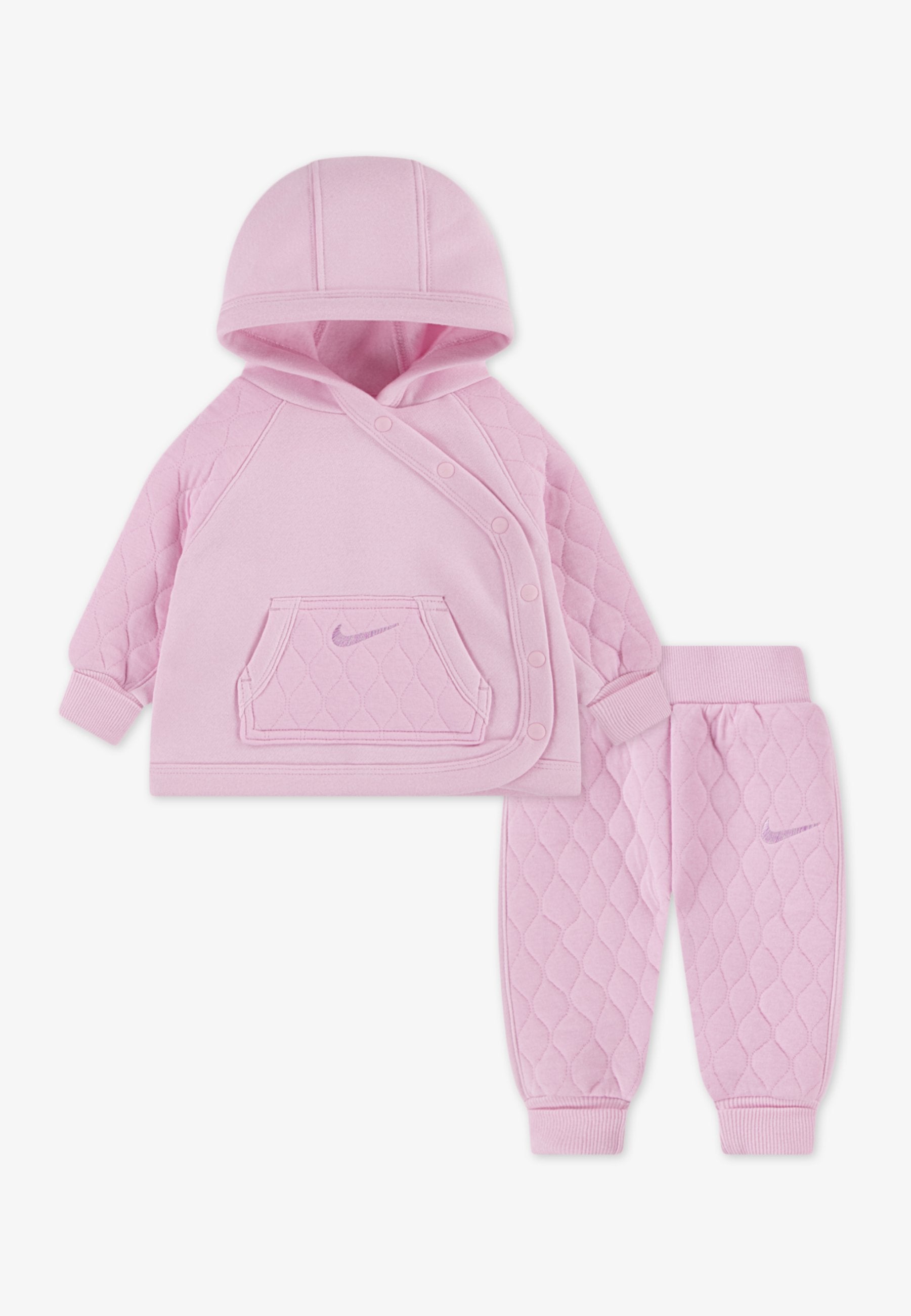 SET UNISEX - Tracksuit - pink foam