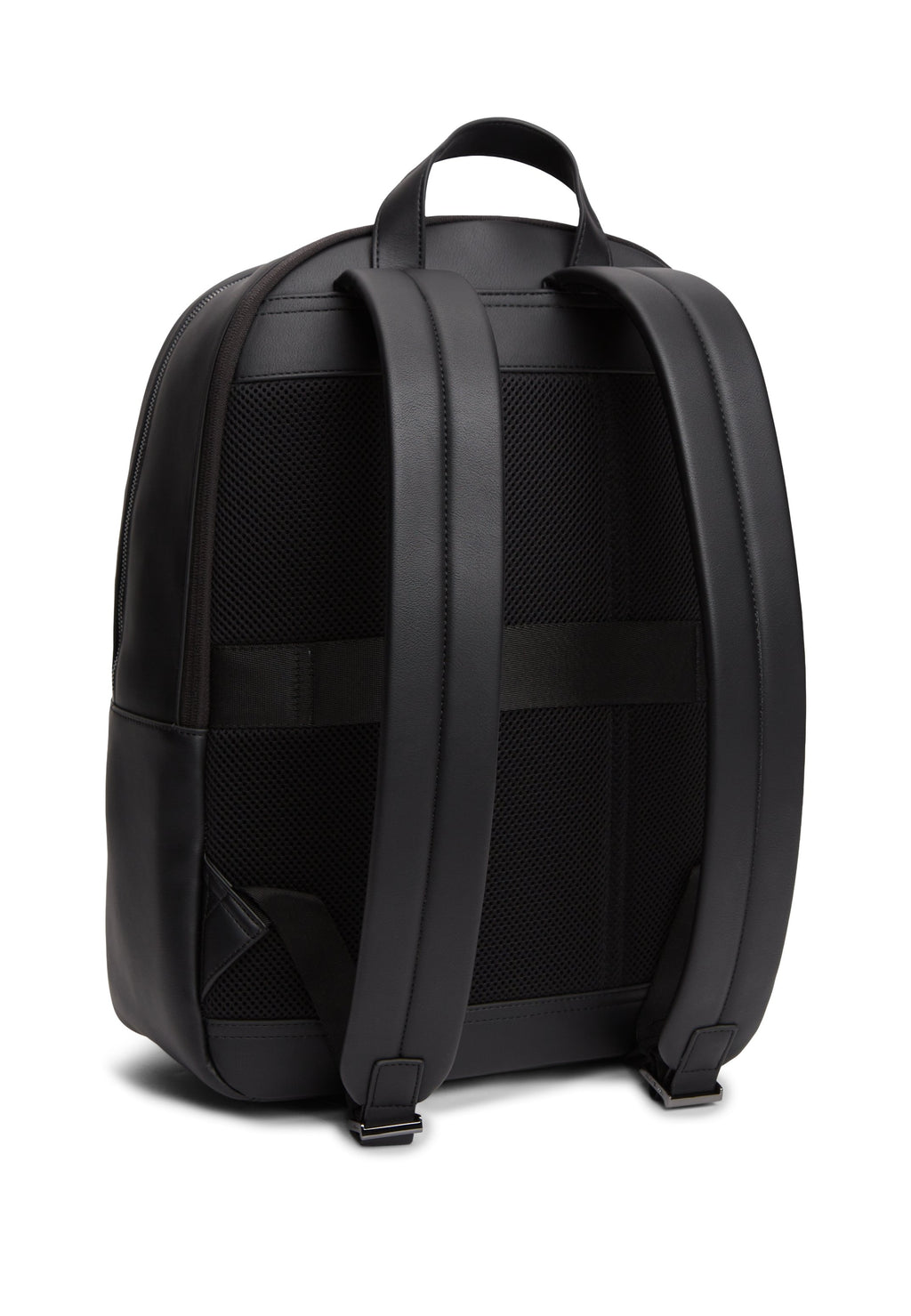 WOVEN POCKET DOME BACKPACK - Rucksack - black