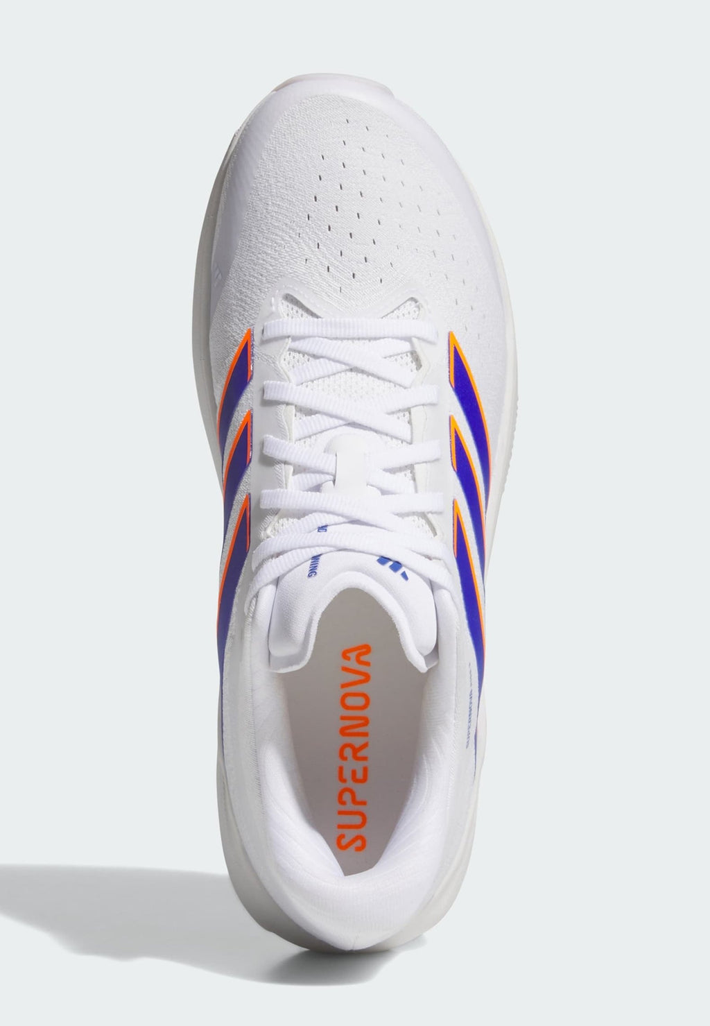 SUPERNOVA RISE 3 M - Road running shoes - cloud white   lucid blue   dash grey