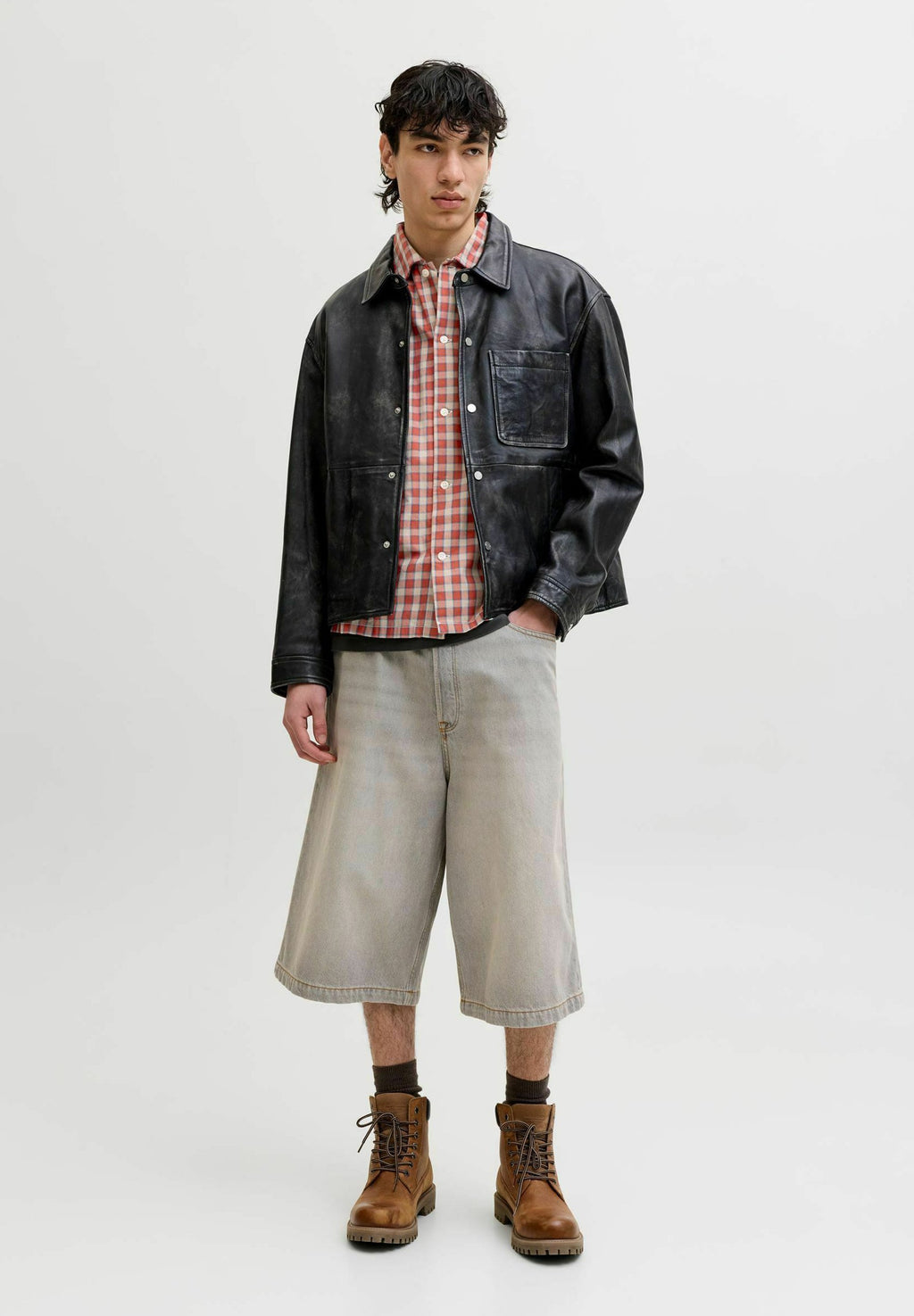 Shirt - barn red