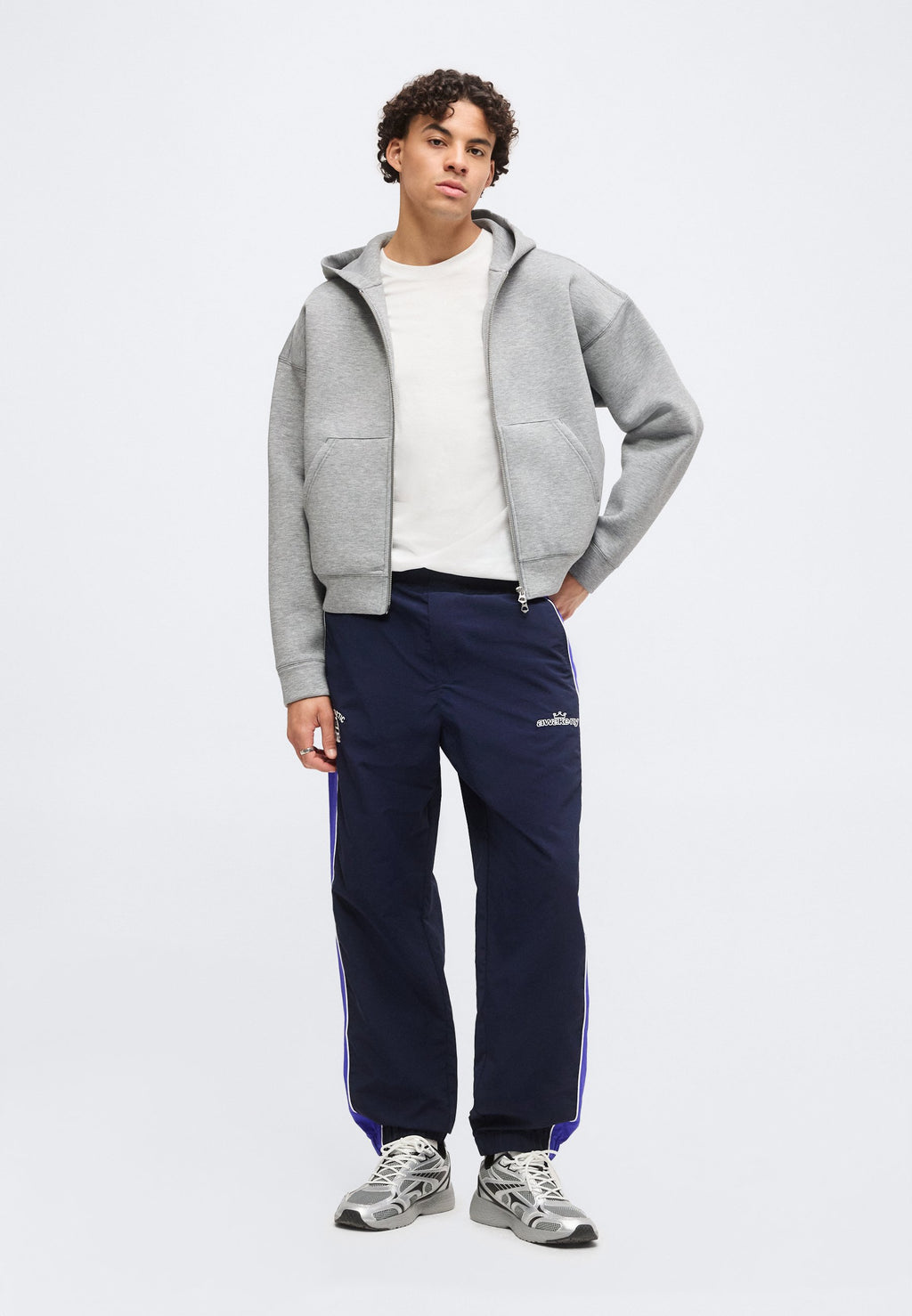 GAP AWAKE NY TRACK PANTS - Tracksuit bottoms - navy