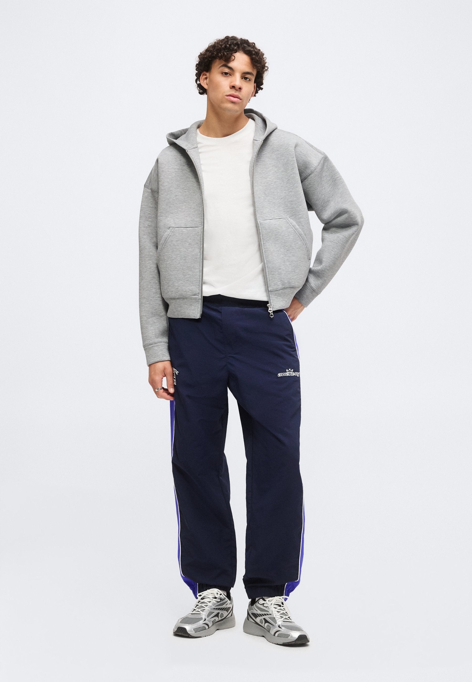 GAP AWAKE NY TRACK PANTS - Tracksuit bottoms - navy