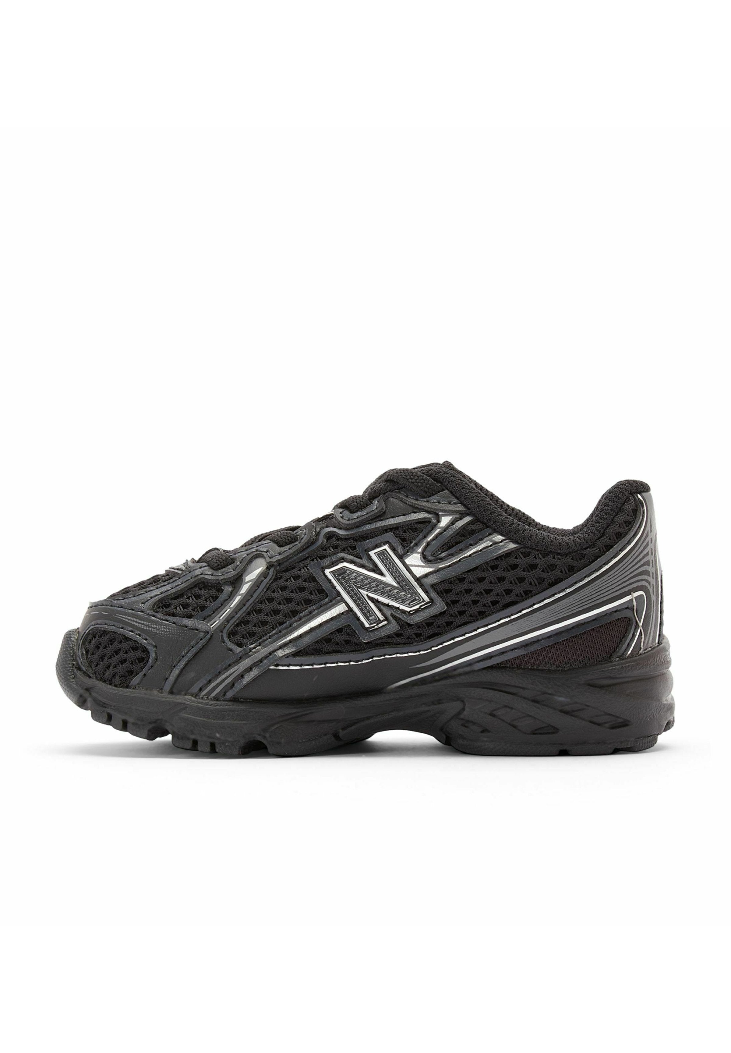 740 UNISEX - Baby shoes - black grey