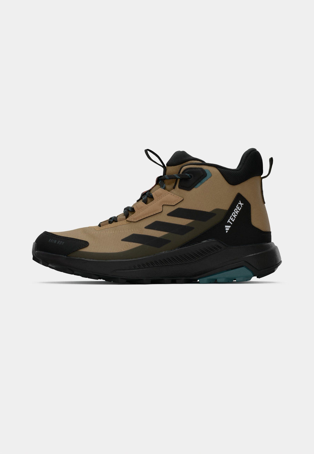 ANYLANDER MID - Hiking shoes - cardboard/core black/shadow olive