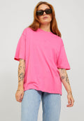 JXANDREA LOOSE TEE - T-shirt basique - carmine rose