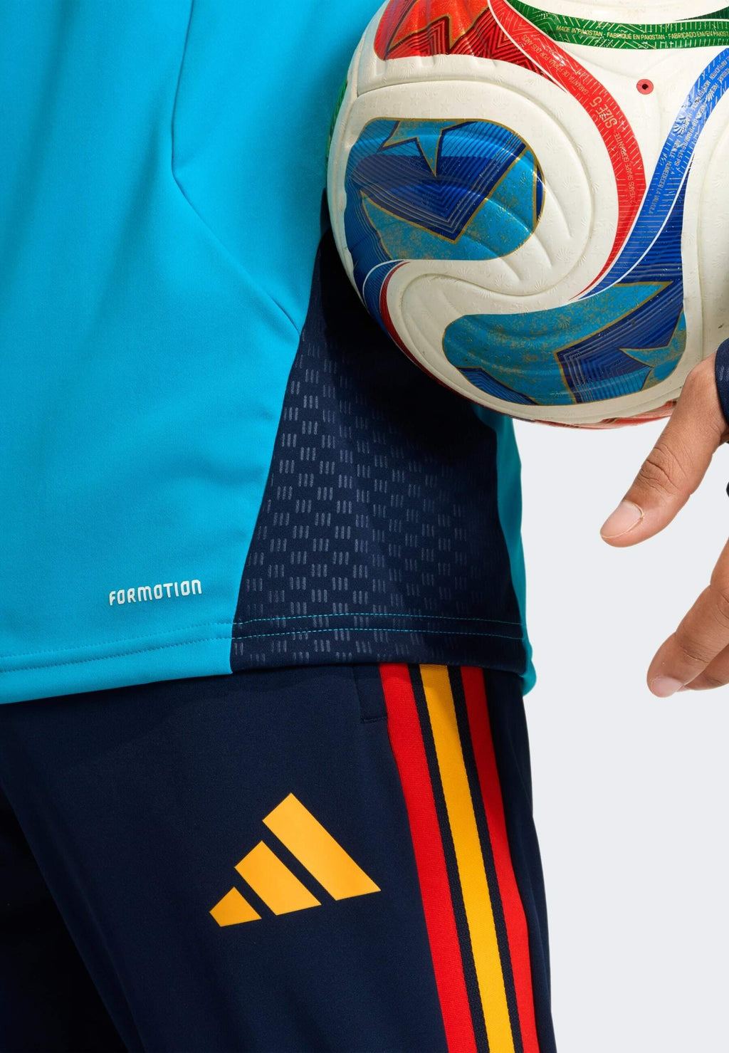 RFEF SPAIN TRAINING TOP - National team wear - bold aqua
