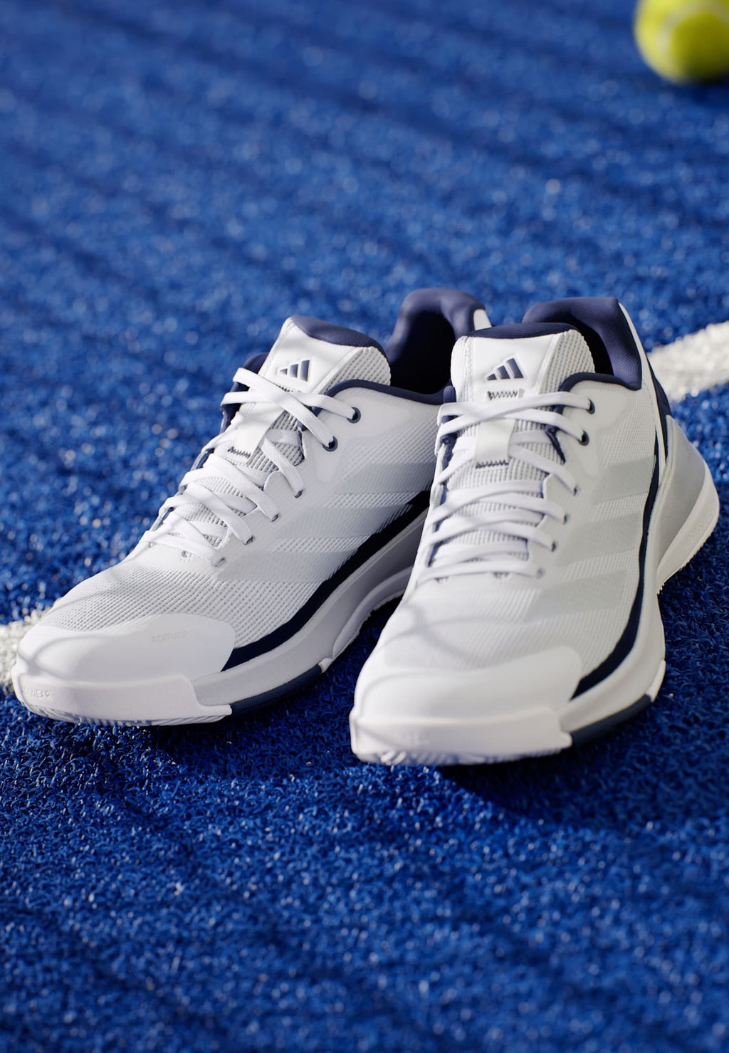 CRAZYQUICK LIGHTSTRIKE PADEL - Padel shoes - cloud white   silver metallic   dark blue