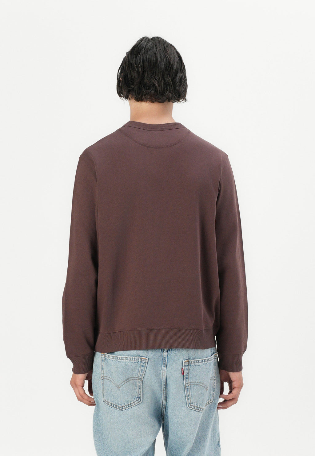Sweatshirt - deep mahogany