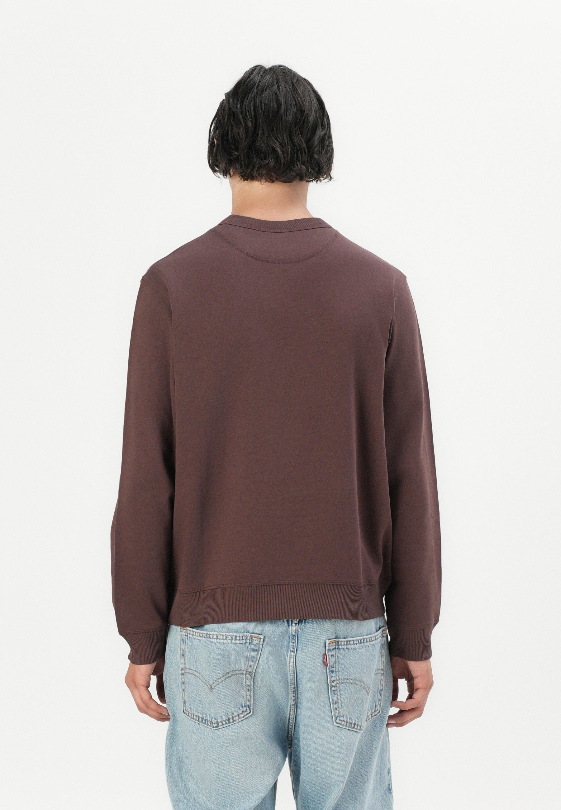 Sweatshirt - deep mahogany