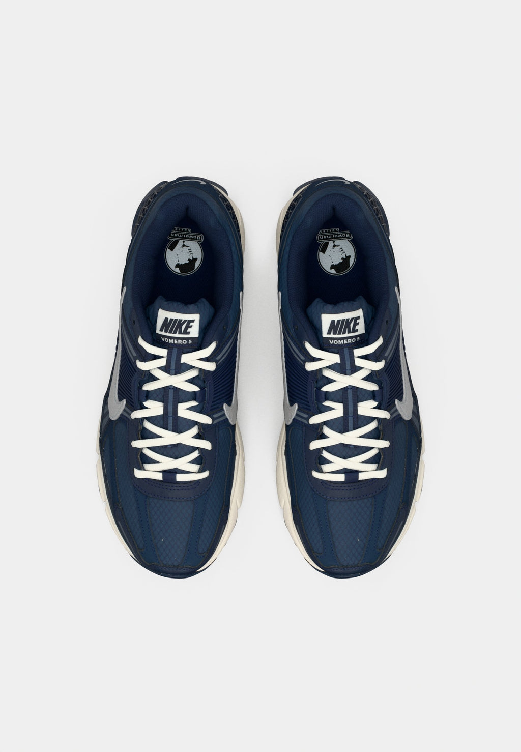 ZOOM VOMERO 5 SE TECH - Trainers - blue void/metallic silver-coloured/midnight navy/light orewood brown