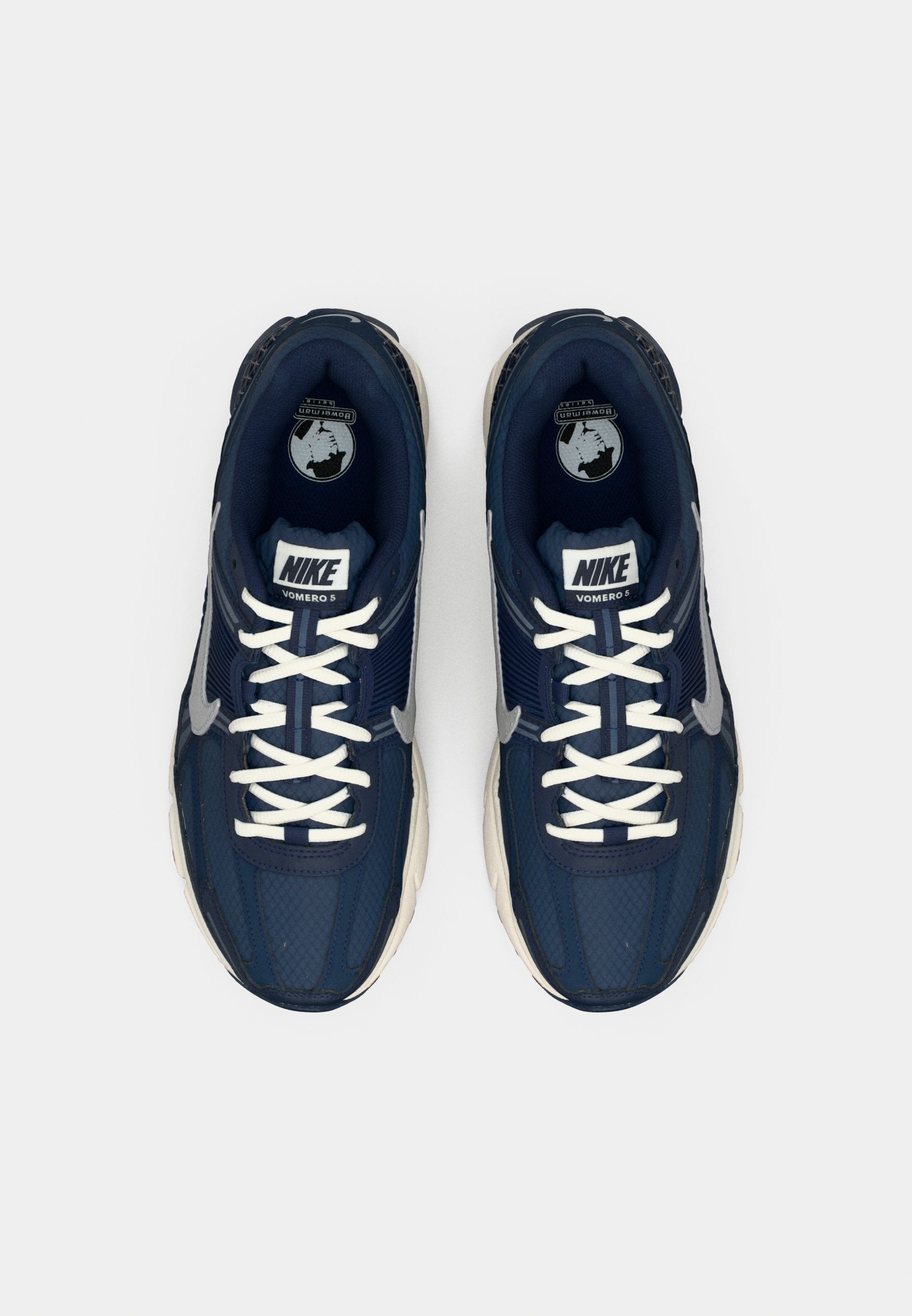 ZOOM VOMERO 5 SE TECH - Trainers - blue void/metallic silver-coloured/midnight navy/light orewood brown