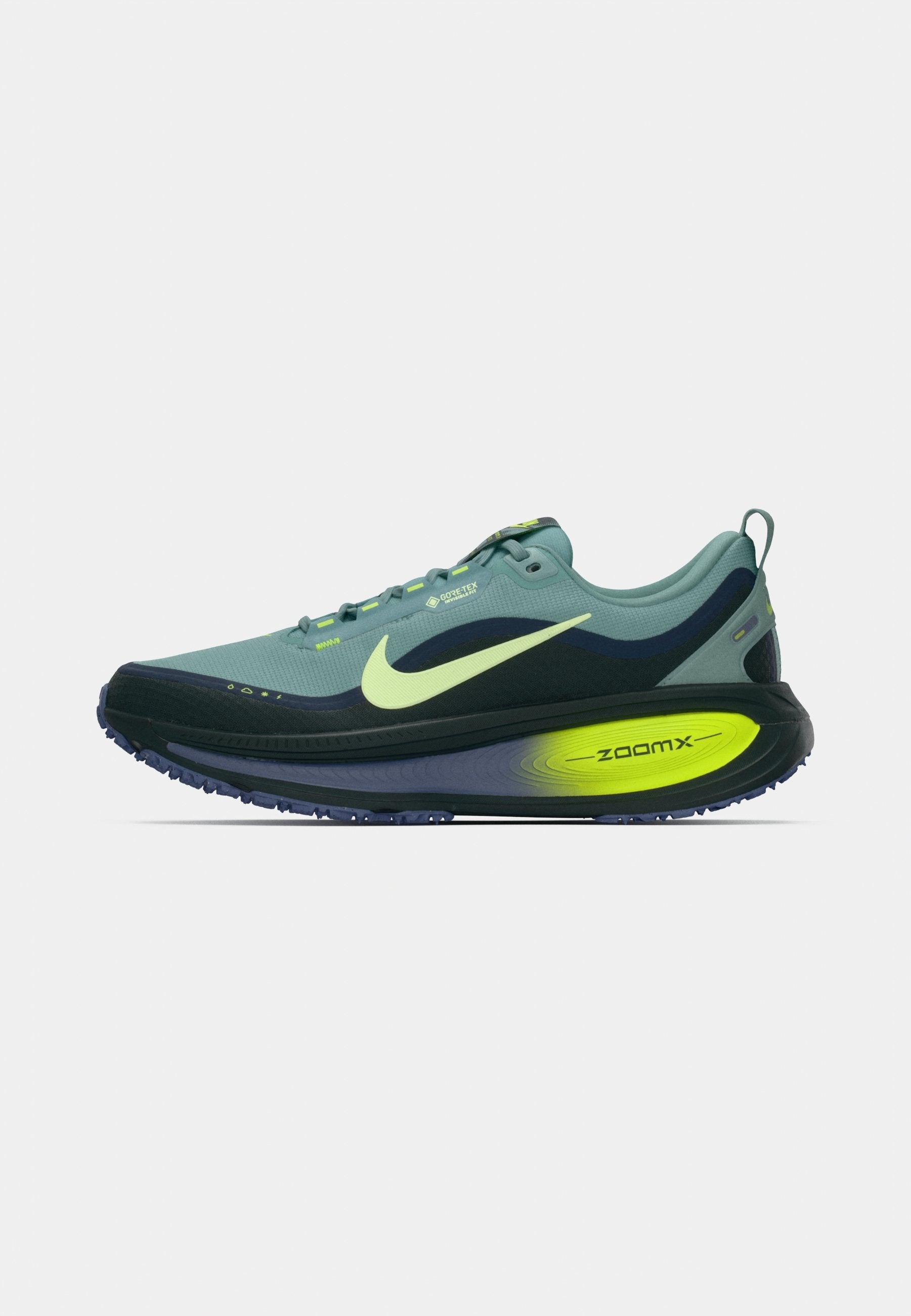 فوميرو 18 GTX - أحذية جري على الطرق - طحلب/فولت بالكاد/مدفع/فولت/إنديغو عالمي/أوبسيديان