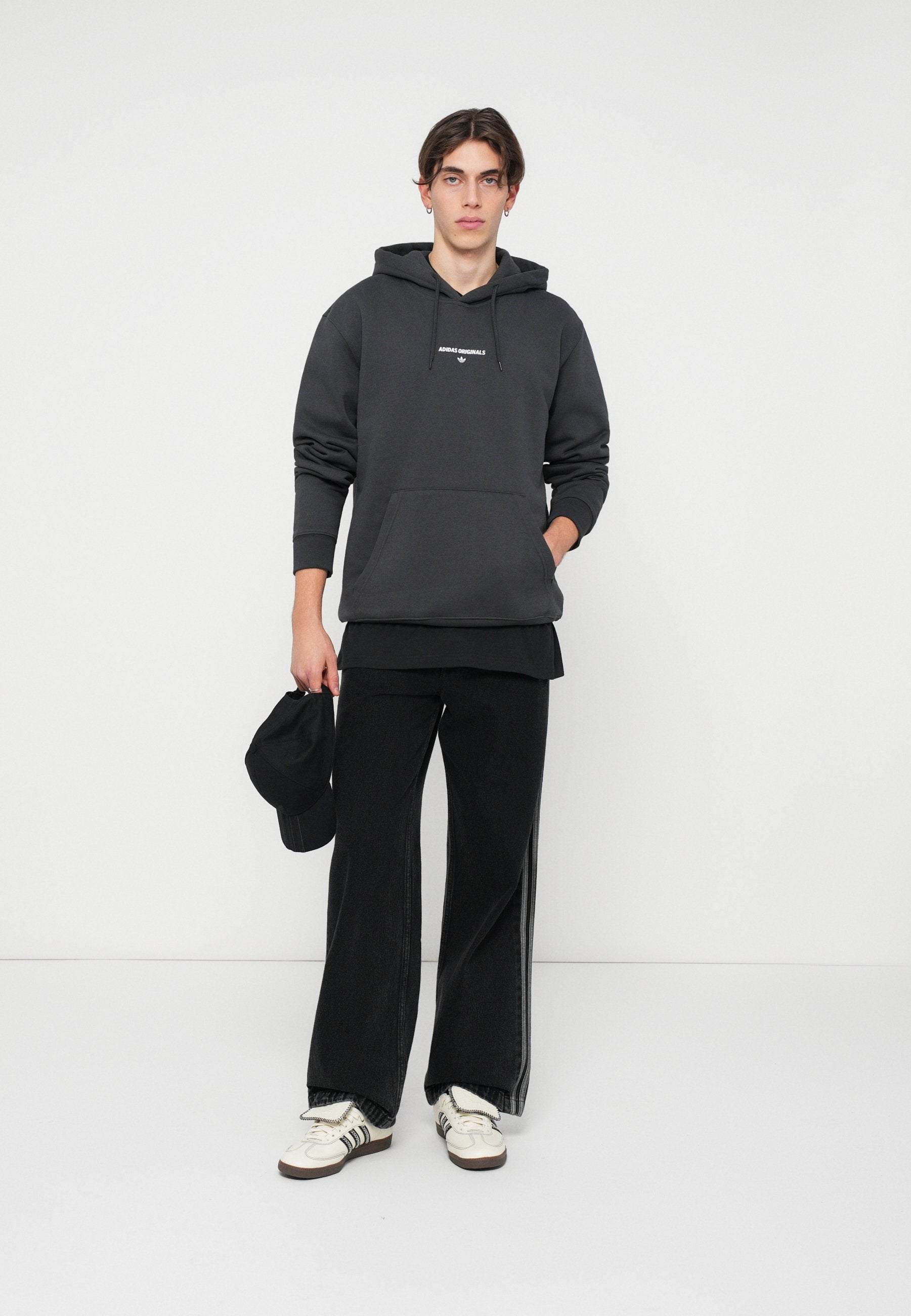 CHERRY UNISEX - Hoodie - black