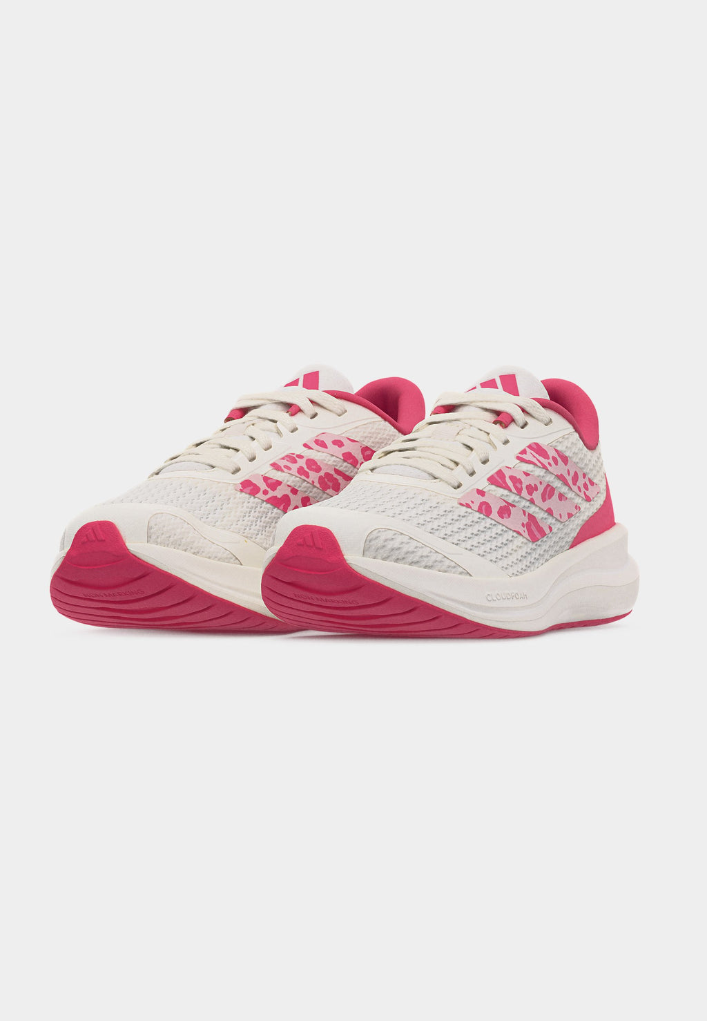 RUNFALCON 6 UNISEX - Yol koşu ayakkabısı - core white/distilled pink/pink fusion