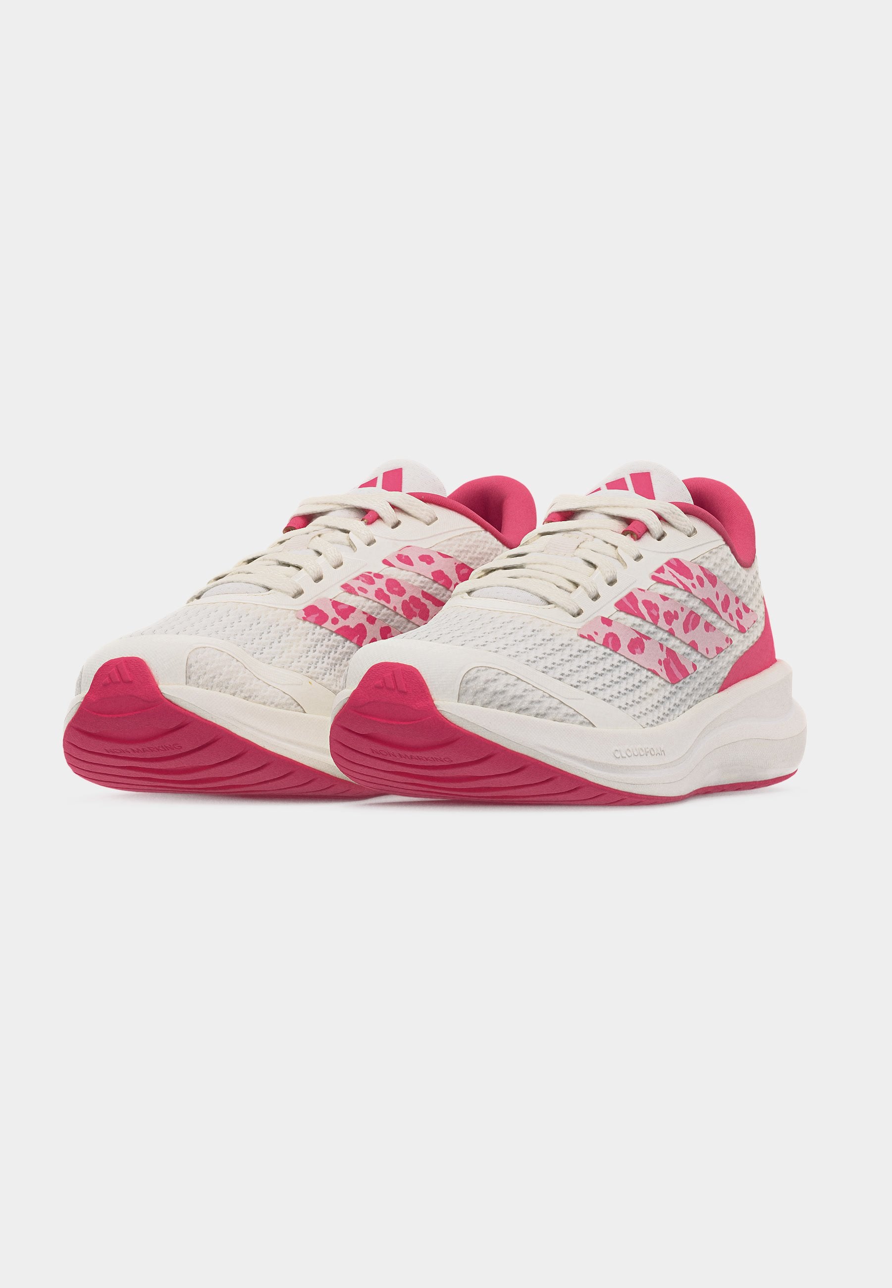 RUNFALCON 6 UNISEX - Yol koşu ayakkabısı - core white/distilled pink/pink fusion