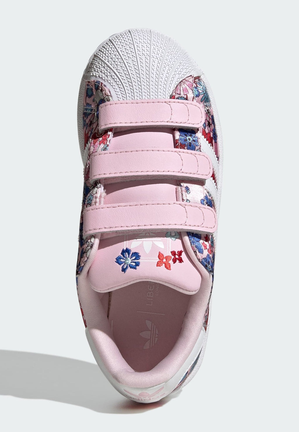 LIBERTY LONDON SUPERSTAR - Trainers - clear pink/ftwr white/light pink