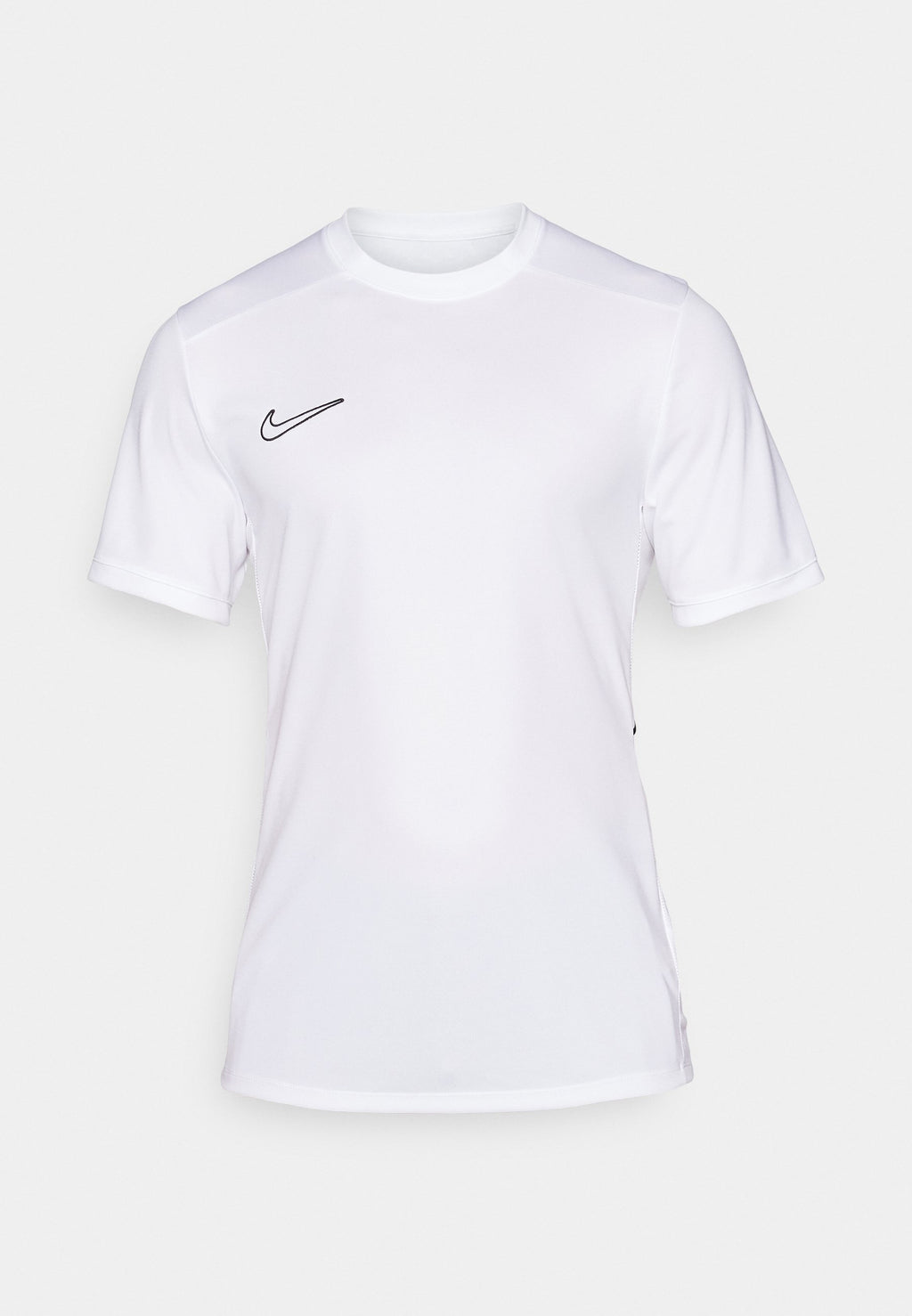 MEN'S SHORT SLEEVE SOCCER - تي شيرت رياضي - أبيض/أسود
