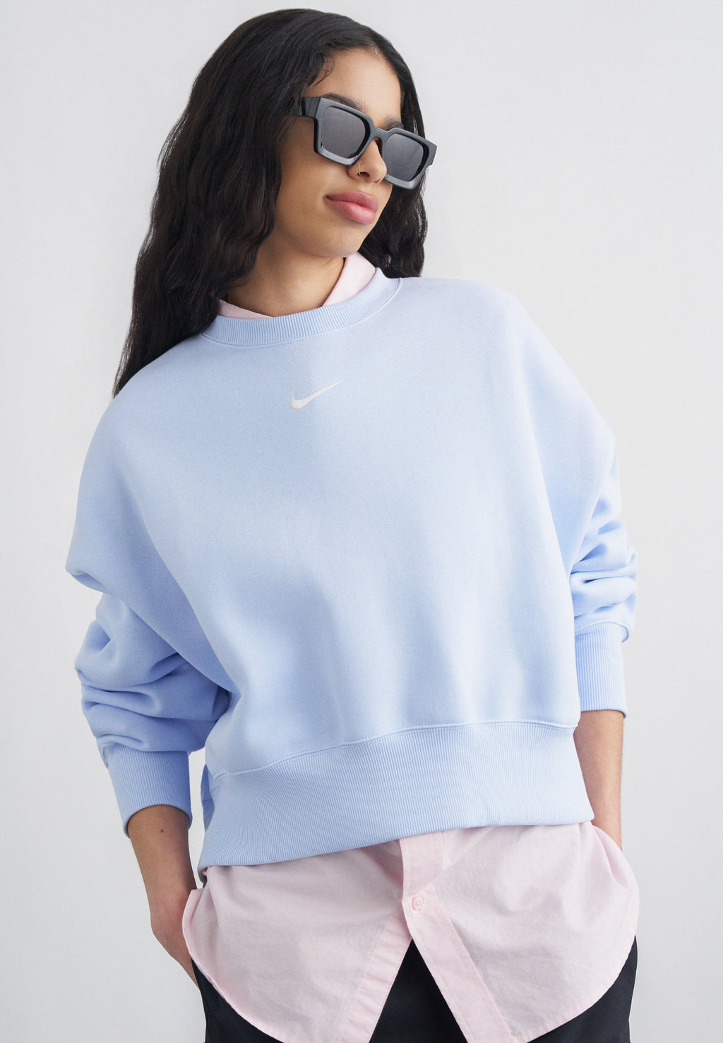 CREW - Sweatshirt - hydrogen blue sail