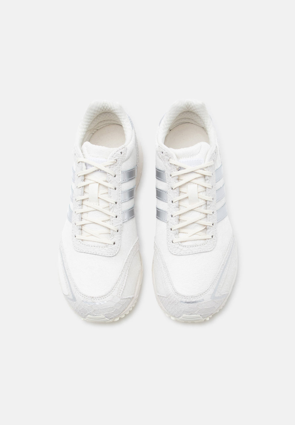 ADIZERO ADIOS OG - Trainers - off white/silver-coloured metallic/footwear white