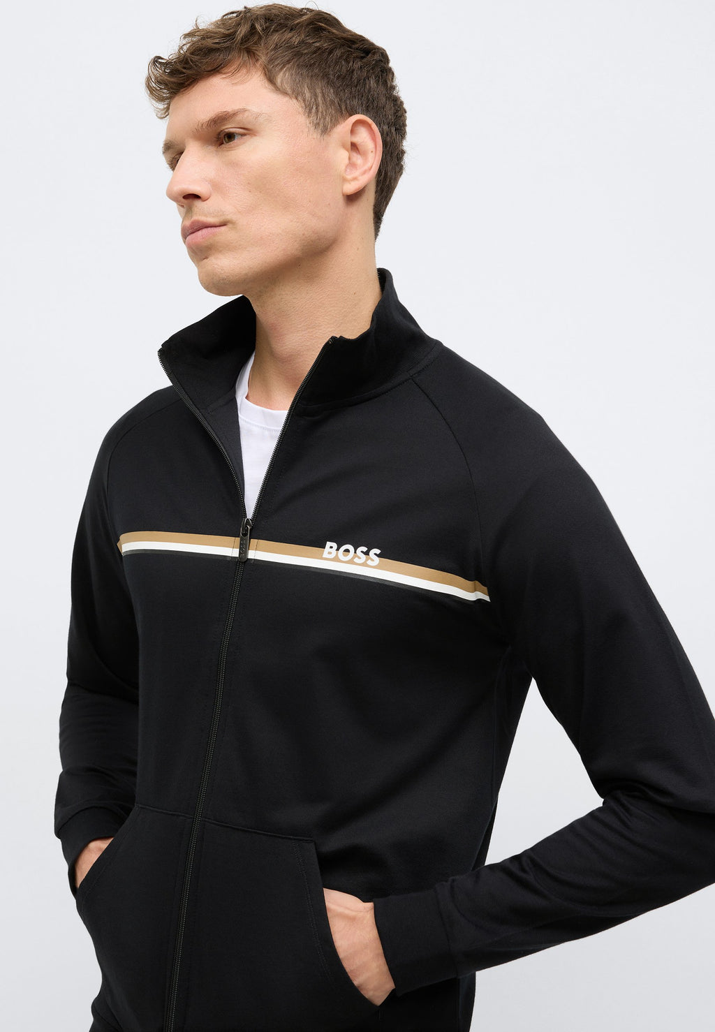 AUTHENTIC JACKET  - Zip-up sweatshirt - black