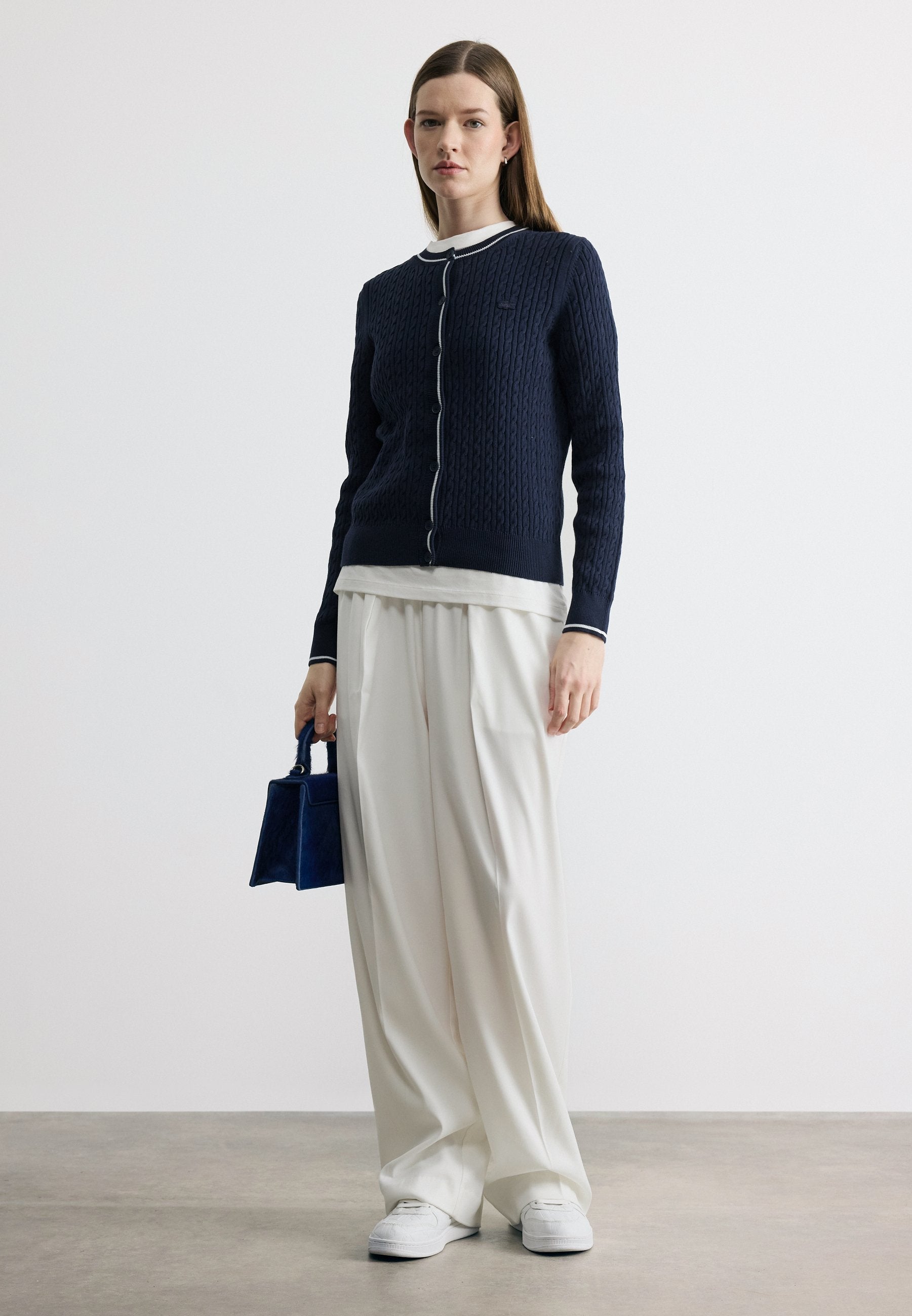 Cardigan - navy blue