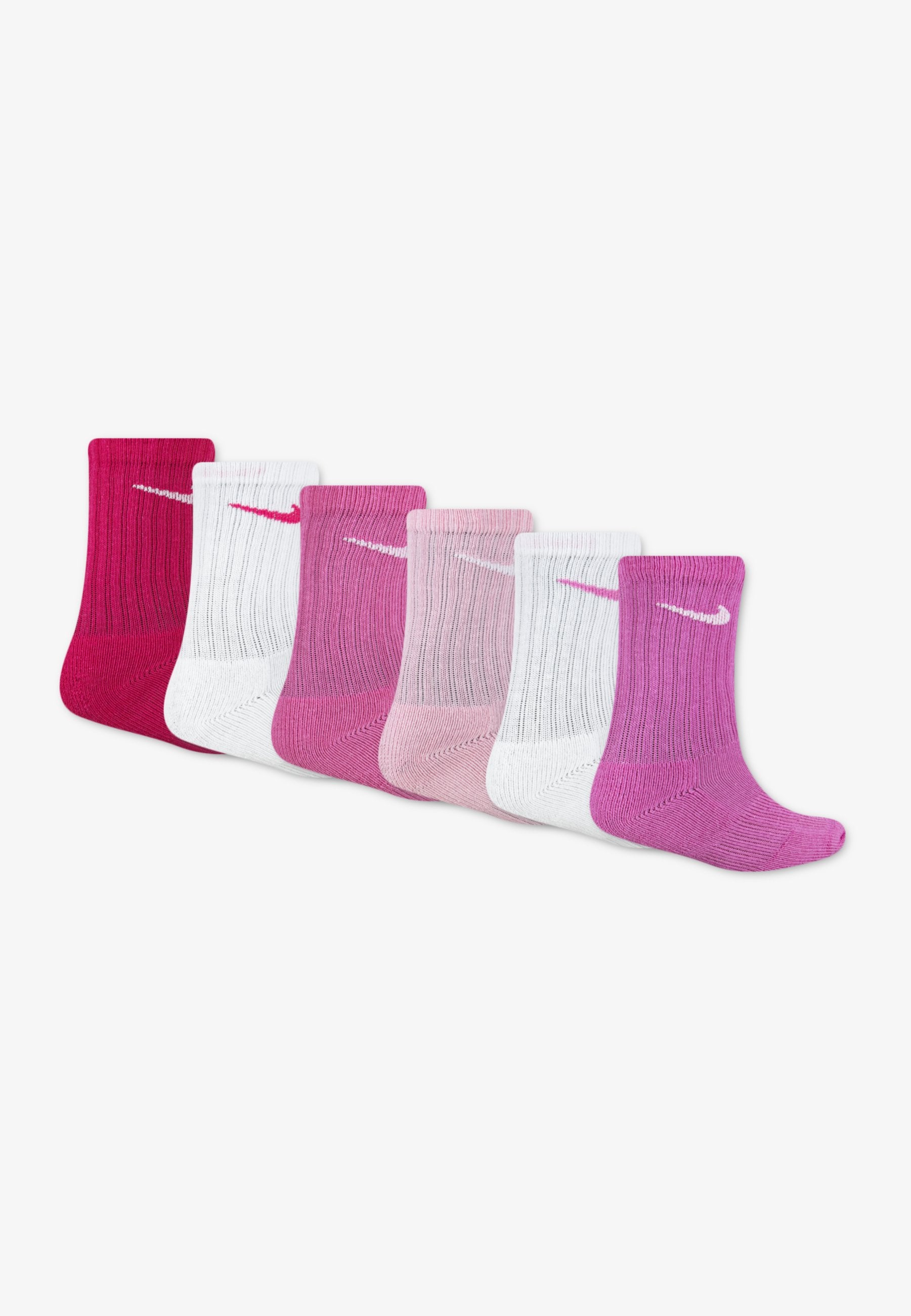 PERFORMANCE BASIC CREW 6 PACK - Socks - vivid pink