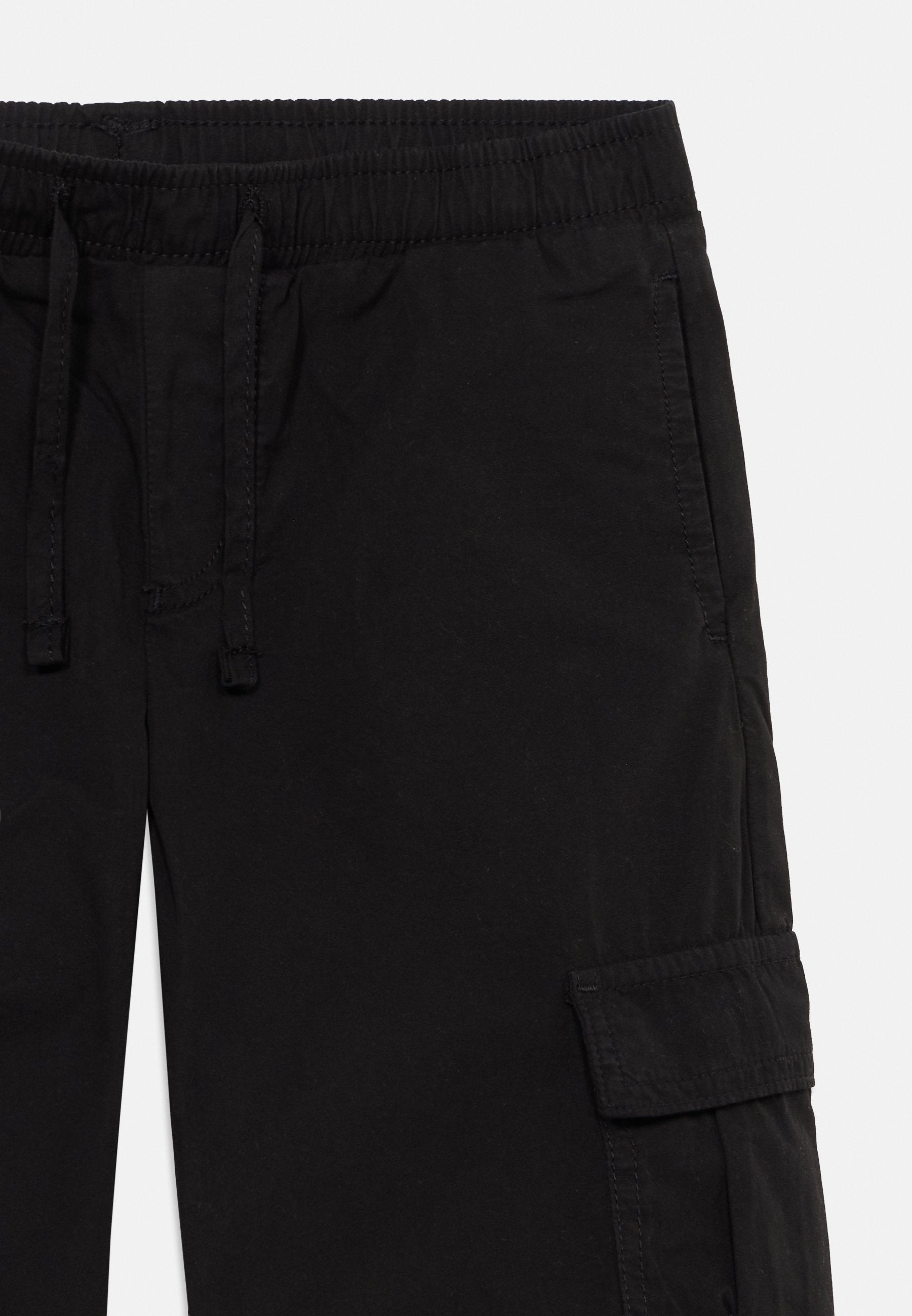PARACHUTE - Cargo trousers - jet black