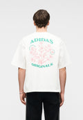 BOTANICAL GRAPHIC OVERSIZED TEE UNISEX - Print T-shirt - white