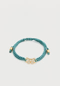 BORBOLETA - Bracelet - yellow gold-coloured/turquoise