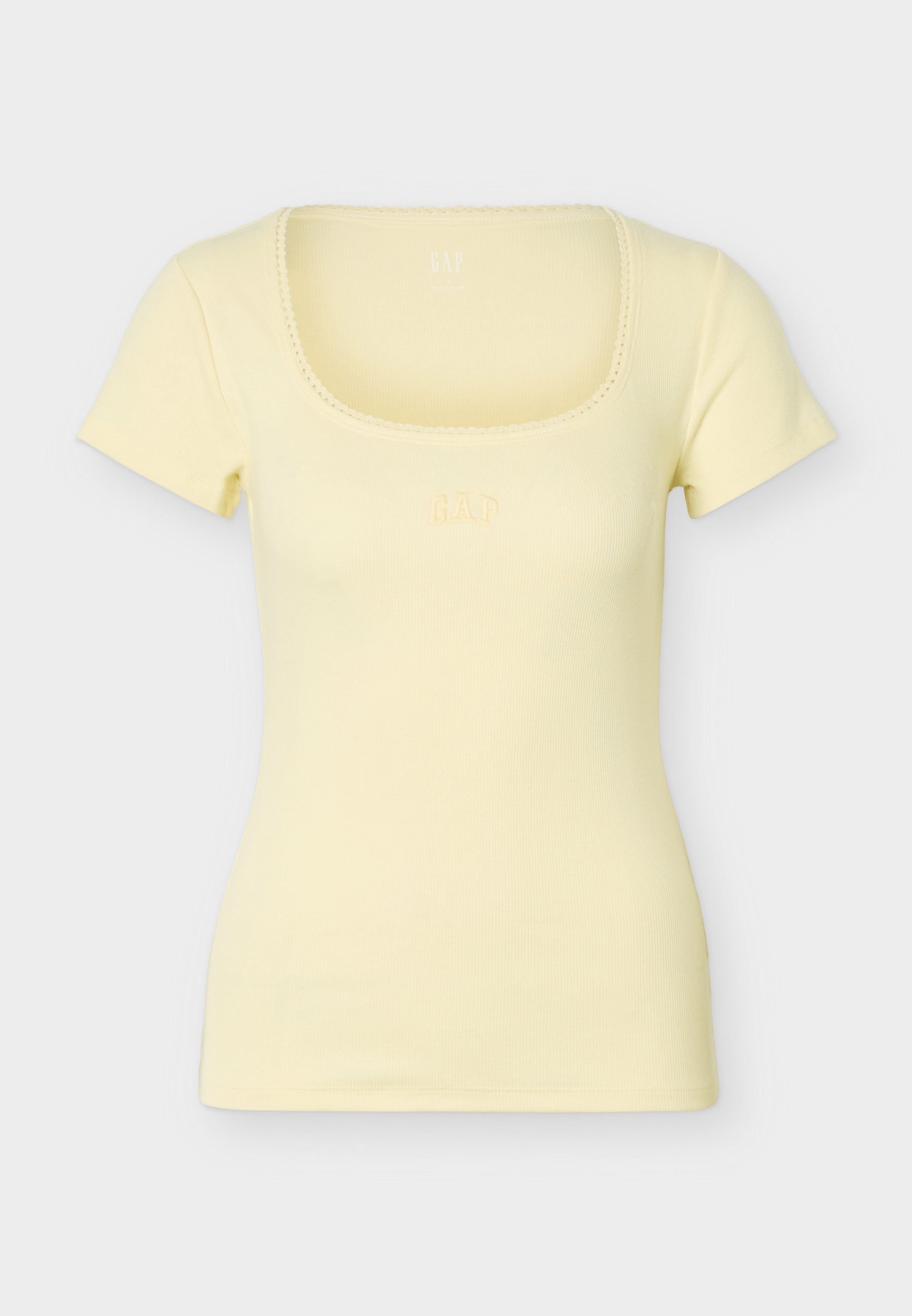 LOGO HORSESHORE - Basic T-shirt - yellow