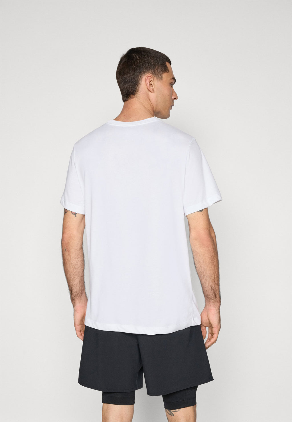 Sports T-shirt - white/black