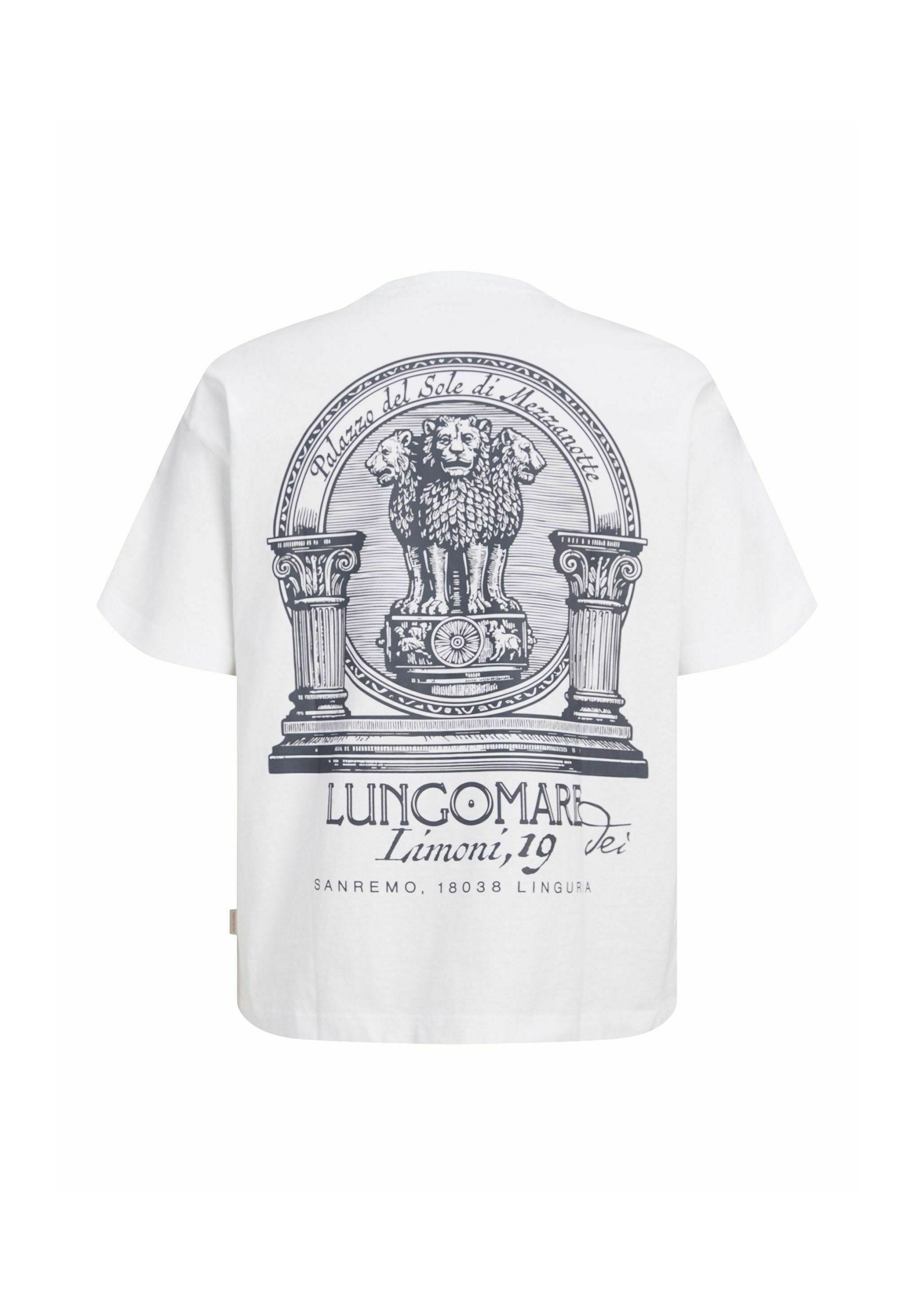 T- - Print T-shirt - bright white