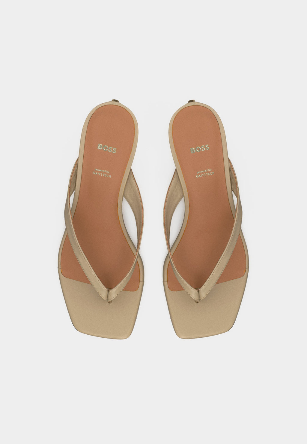 CHARLIZE - T-bar sandals - light beige