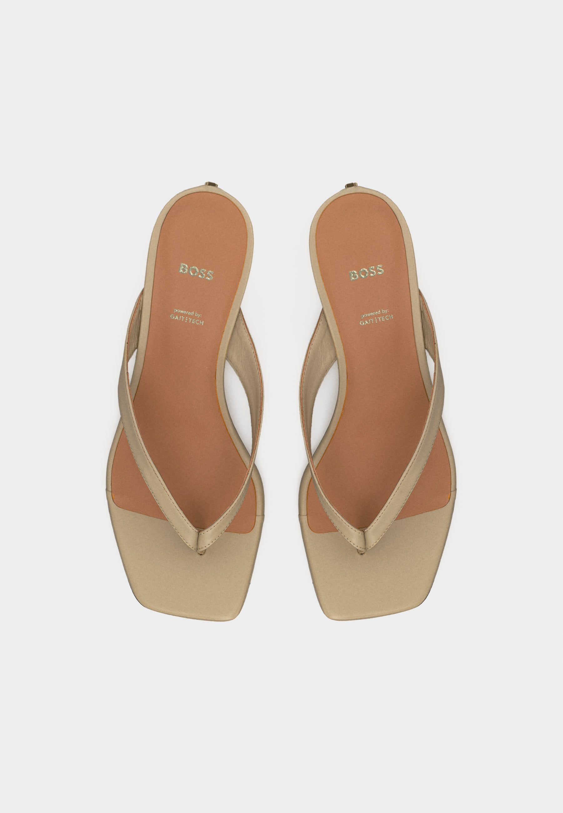 CHARLIZE - T-bar sandals - light beige