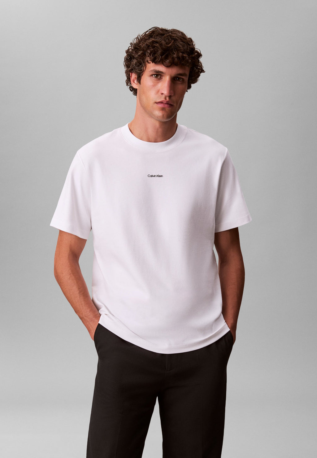 STRETCH NANO TEE - Temel Tişört - parlak beyaz