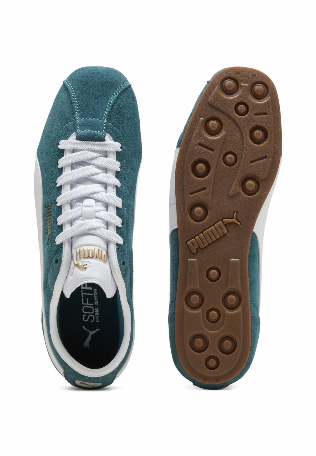 TACKLE - Trainers - emerald ice/puma white gum