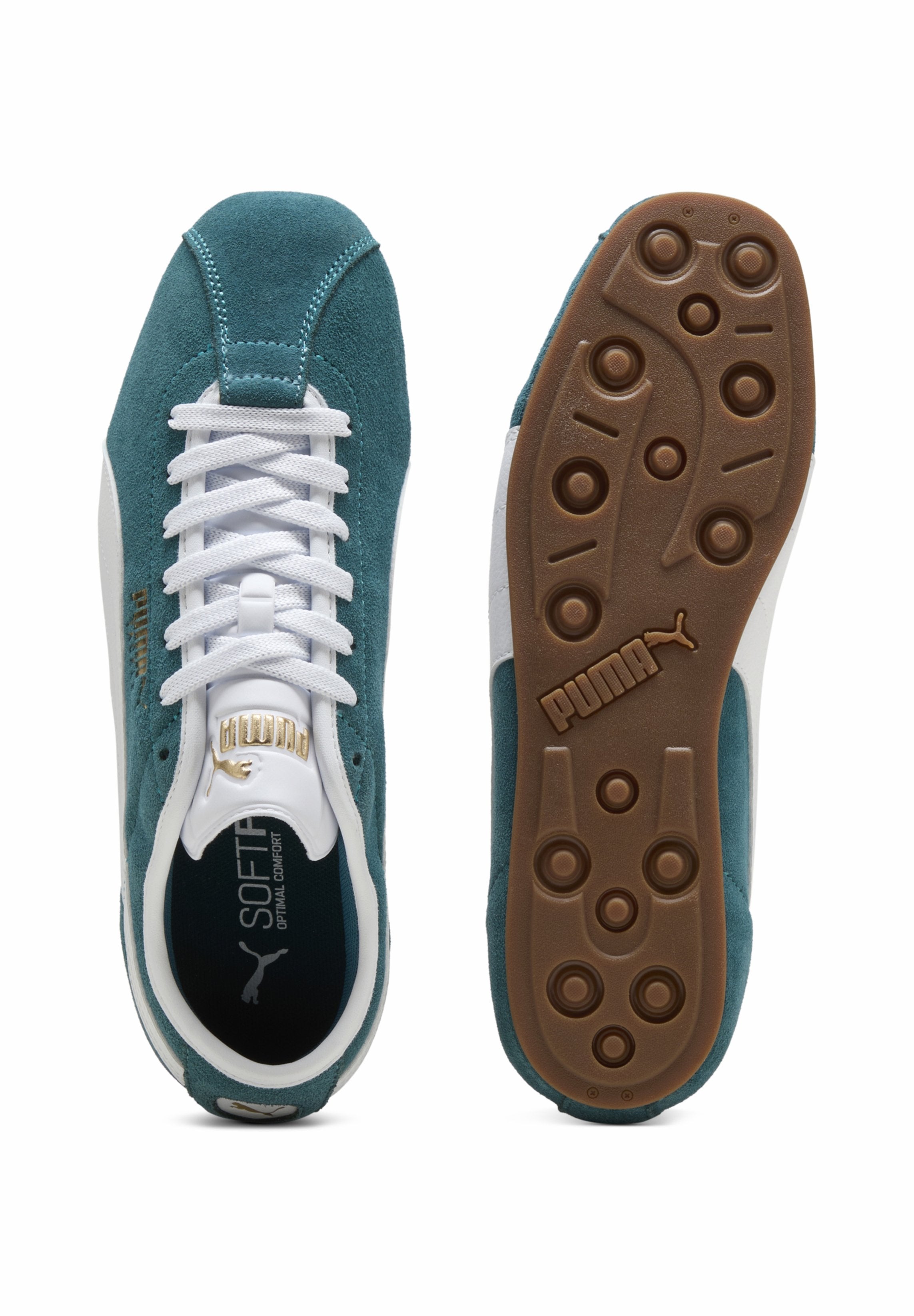 TACKLE - Trainers - emerald ice/puma white gum