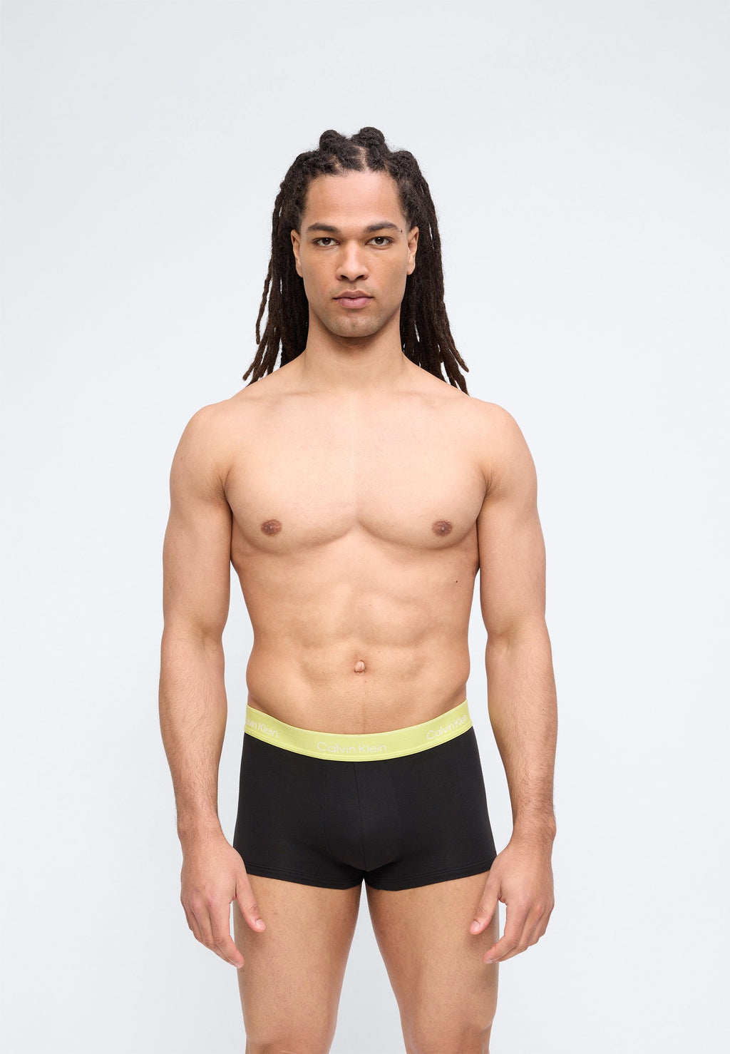 LOW RISE TRUNK ICON COTTON STRETCH 5 PACK - Trunks - black/blue/green