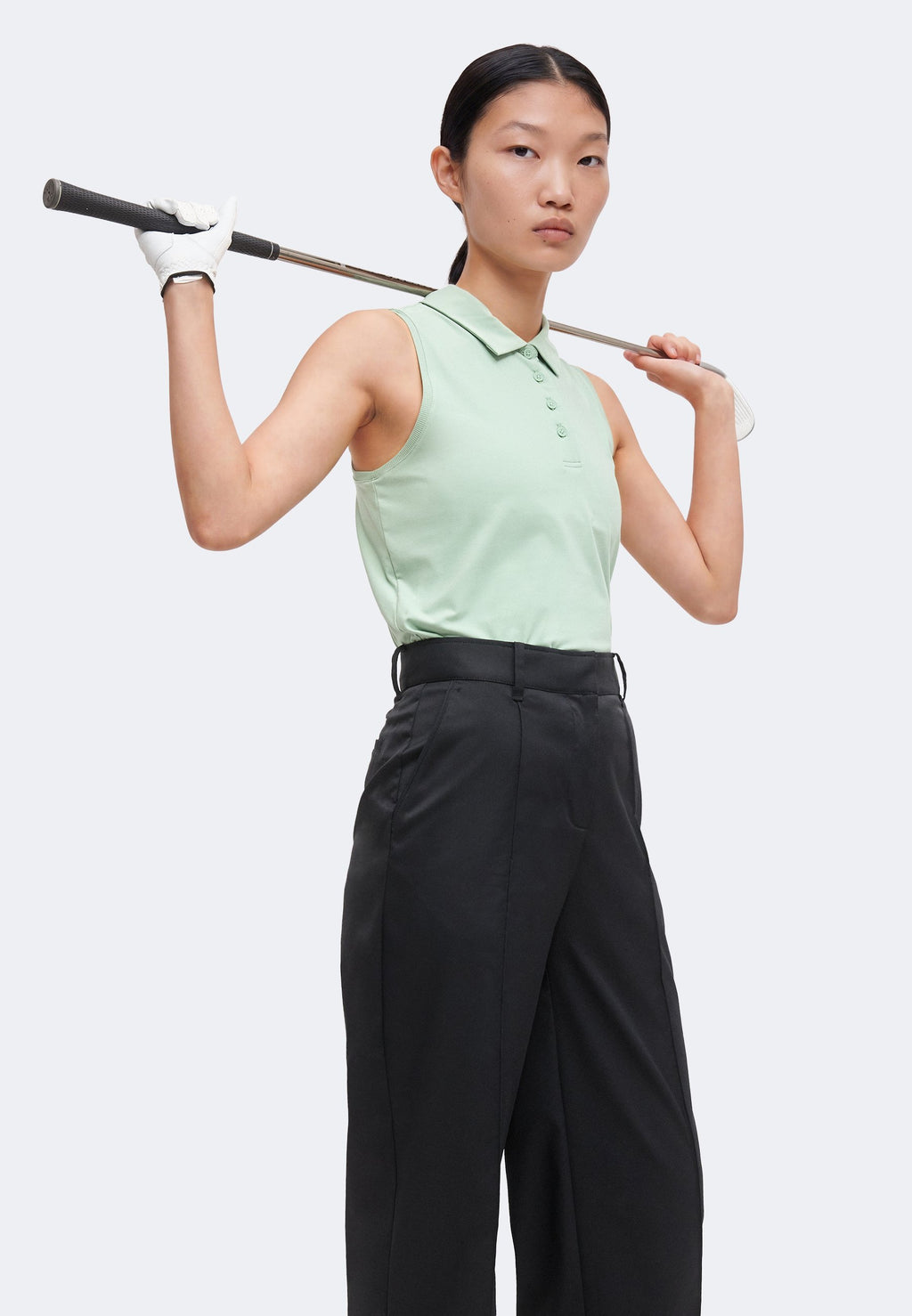 W NK DF NGC PNT - Trousers - black/sail