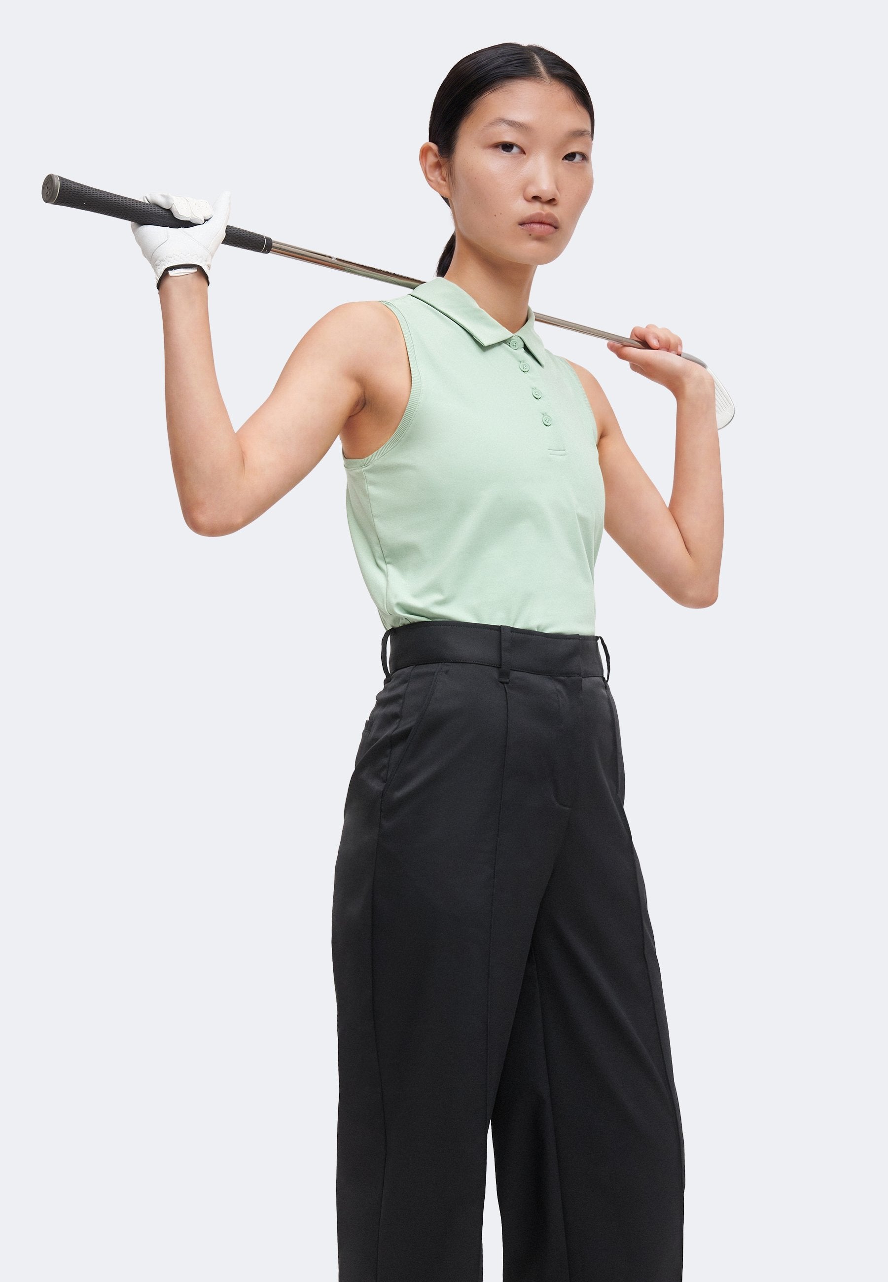 W NK DF NGC PNT - Trousers - black/sail