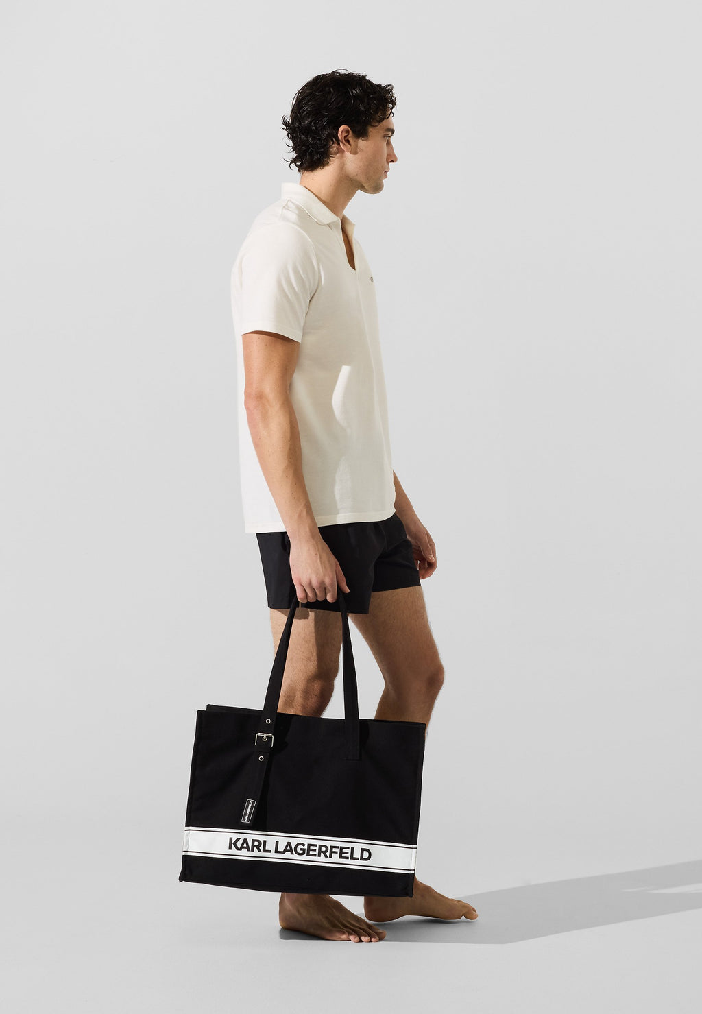 ESSENTIAL BEACH - Tote bag - black