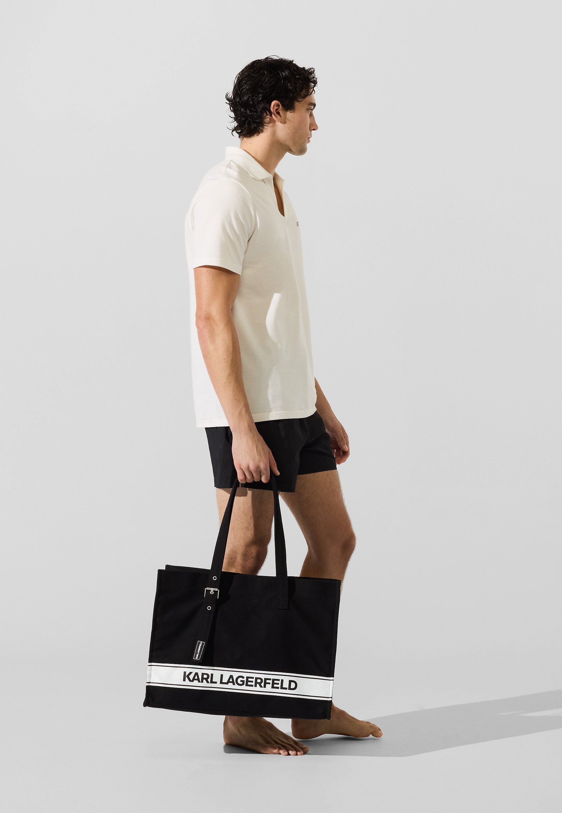 ESSENTIAL BEACH - Tote bag - black