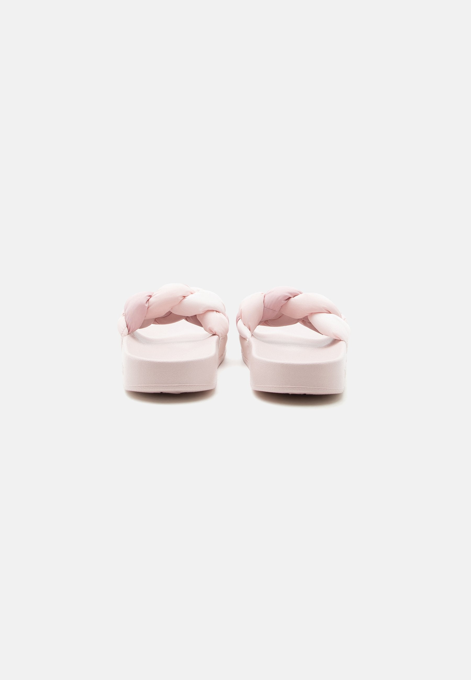 BRAIDED SLIDES - Mules - sugar pink gradient