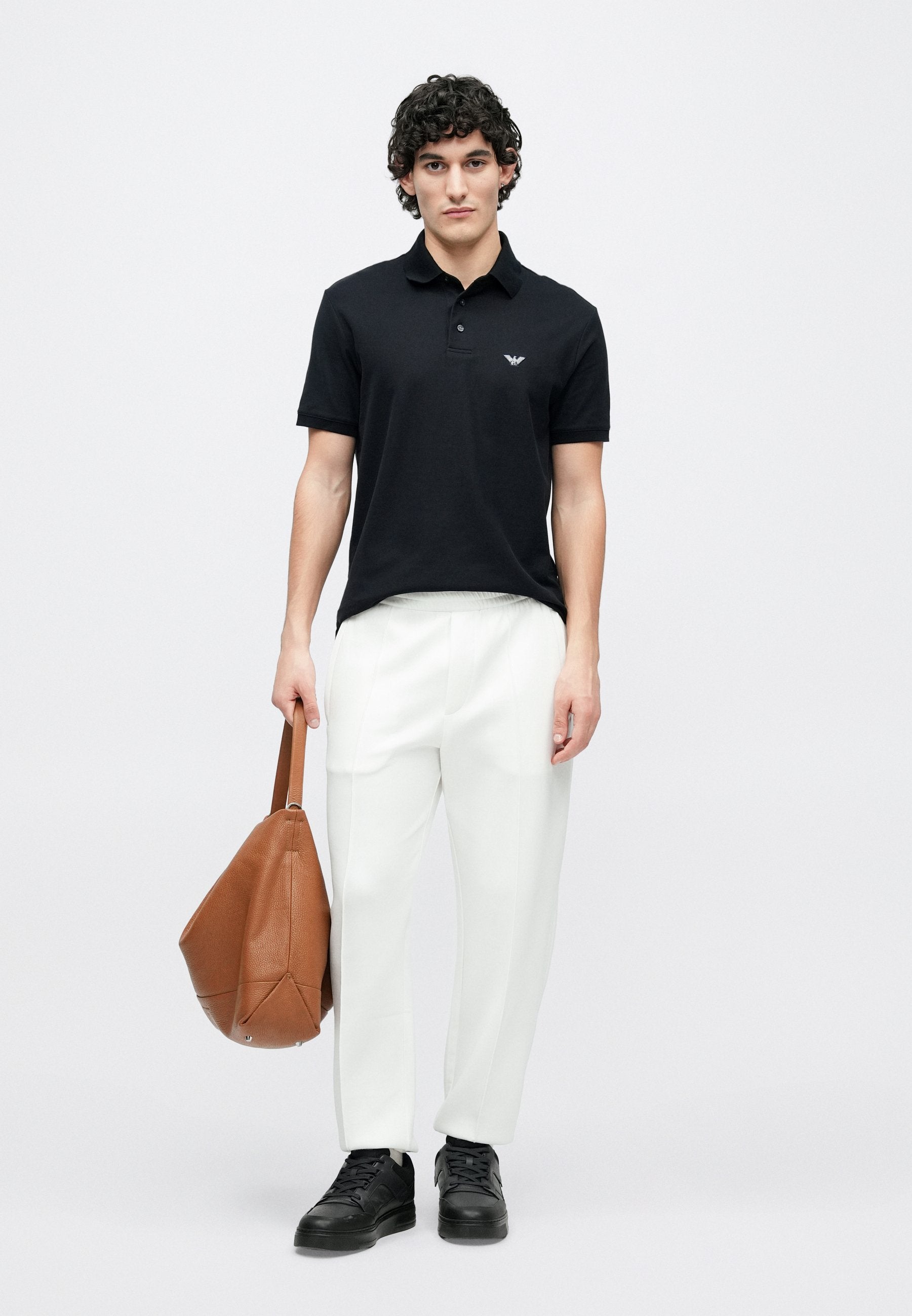 Polo shirt - blue navy