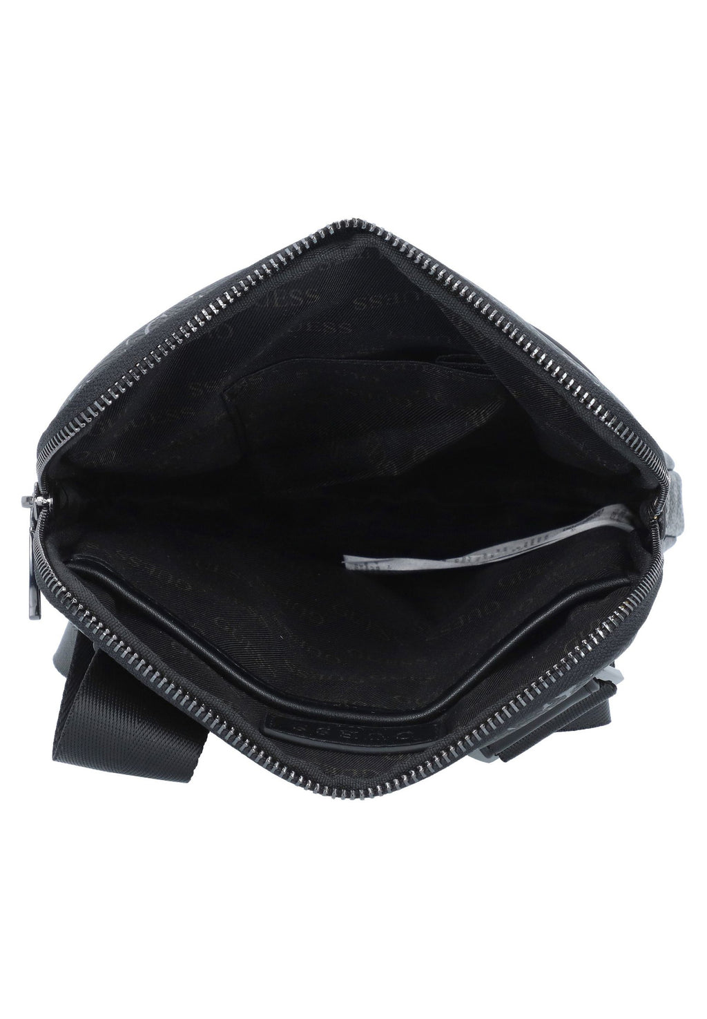 MILANO FLAT - Cross body bag - dark black